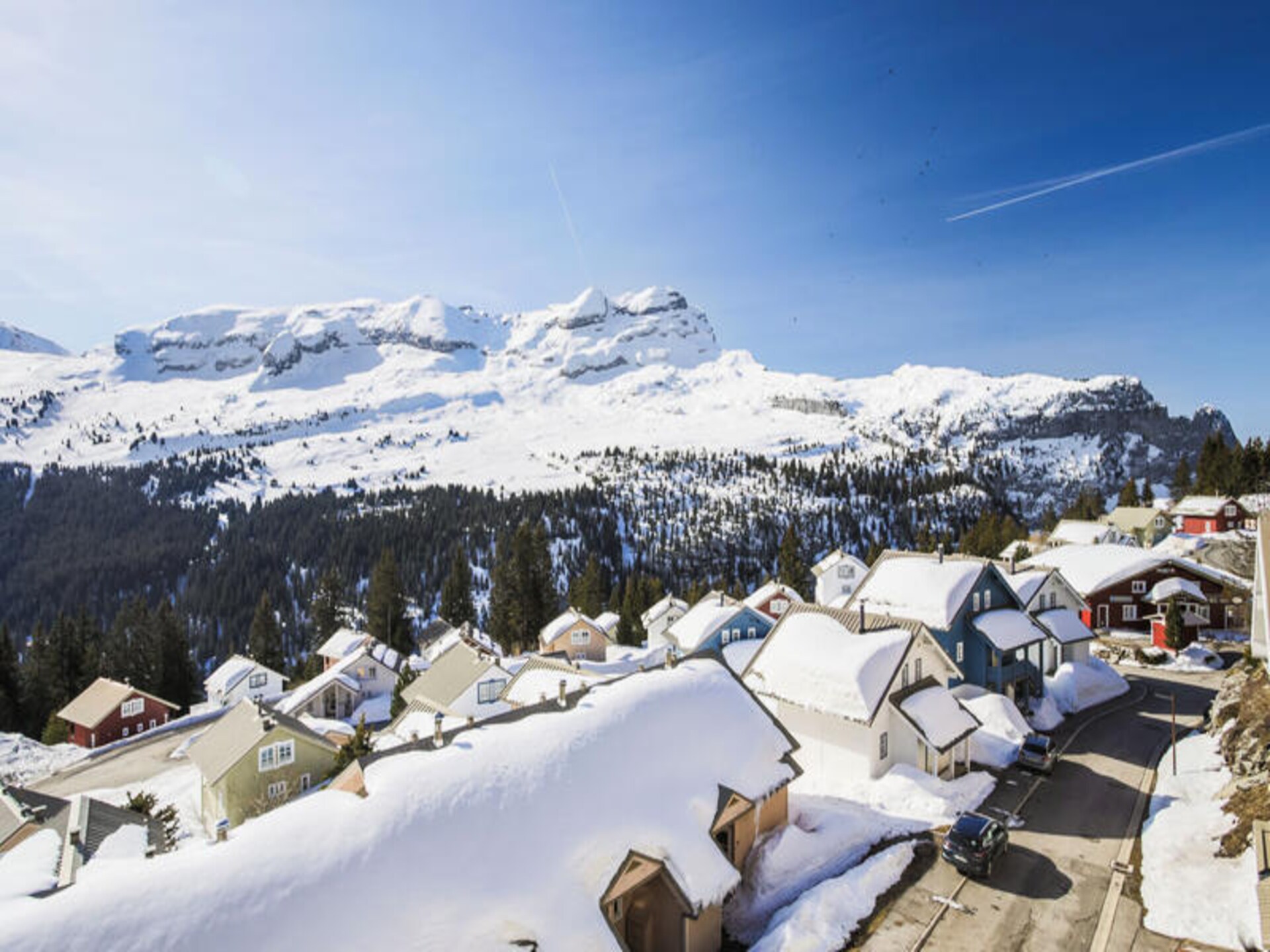 Ruim appartement met sauna en panoramisch uitzicht in Flaine - foto 26