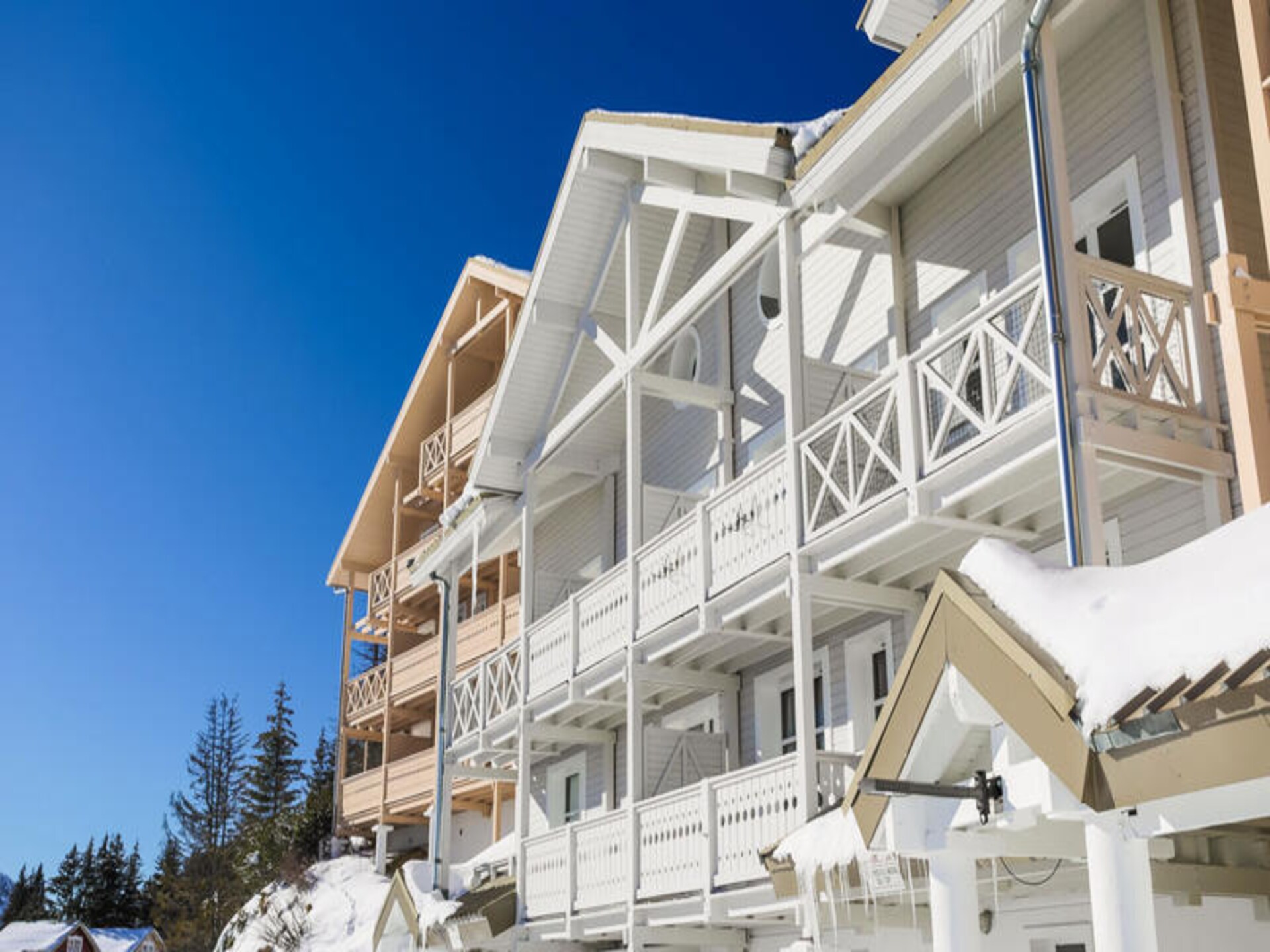 Appartement op 1800m in Flaine met panoramisch uitzicht en balkon - foto 4