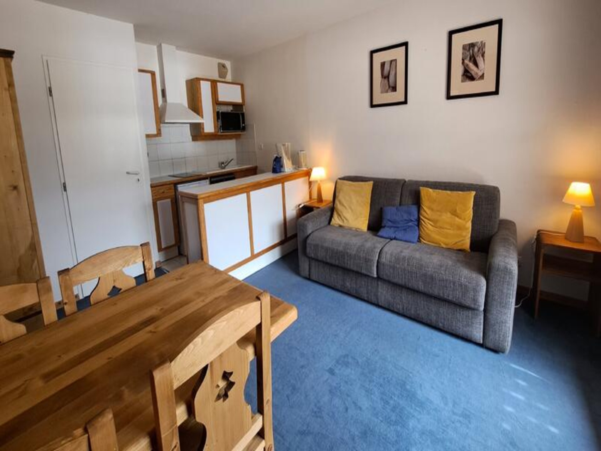 Appartement op 1800m in Flaine met panoramisch uitzicht en balkon - foto 8