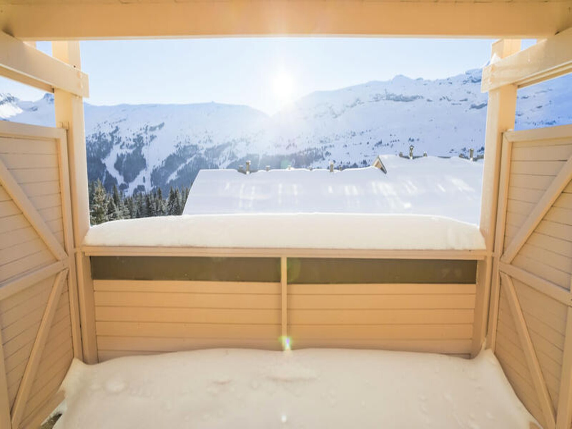 Appartement op 1800m in Flaine met panoramisch uitzicht en balkon - foto 13