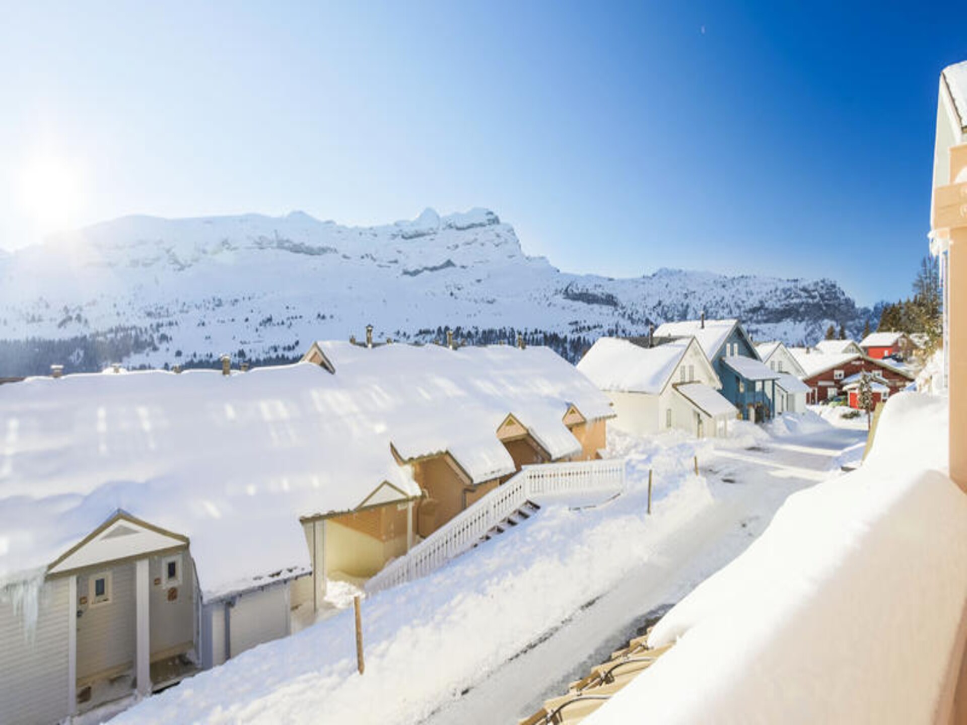 Appartement op 1800m in Flaine met panoramisch uitzicht en balkon - foto 14