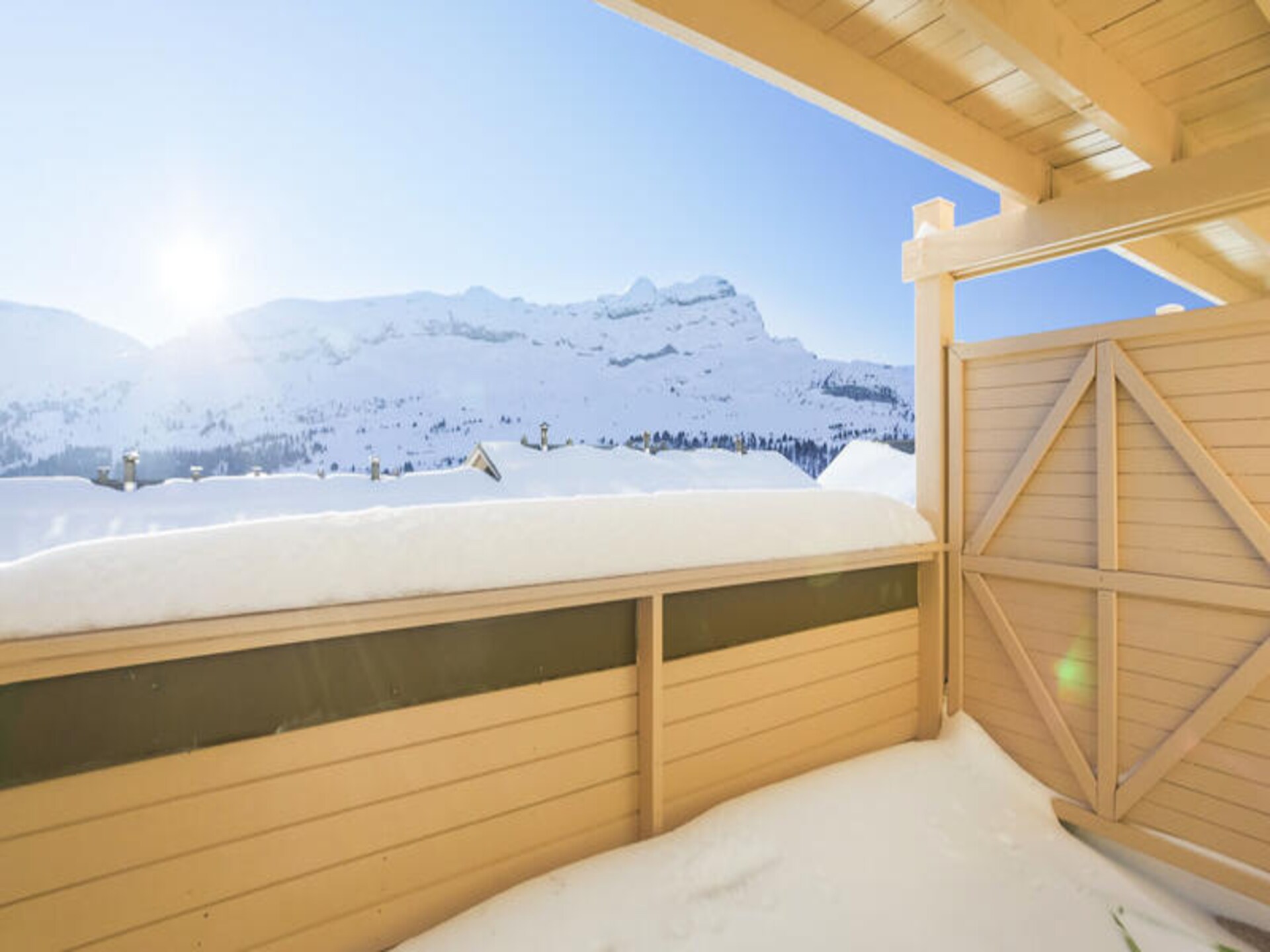 Appartement op 1800m in Flaine met panoramisch uitzicht en balkon - foto 17