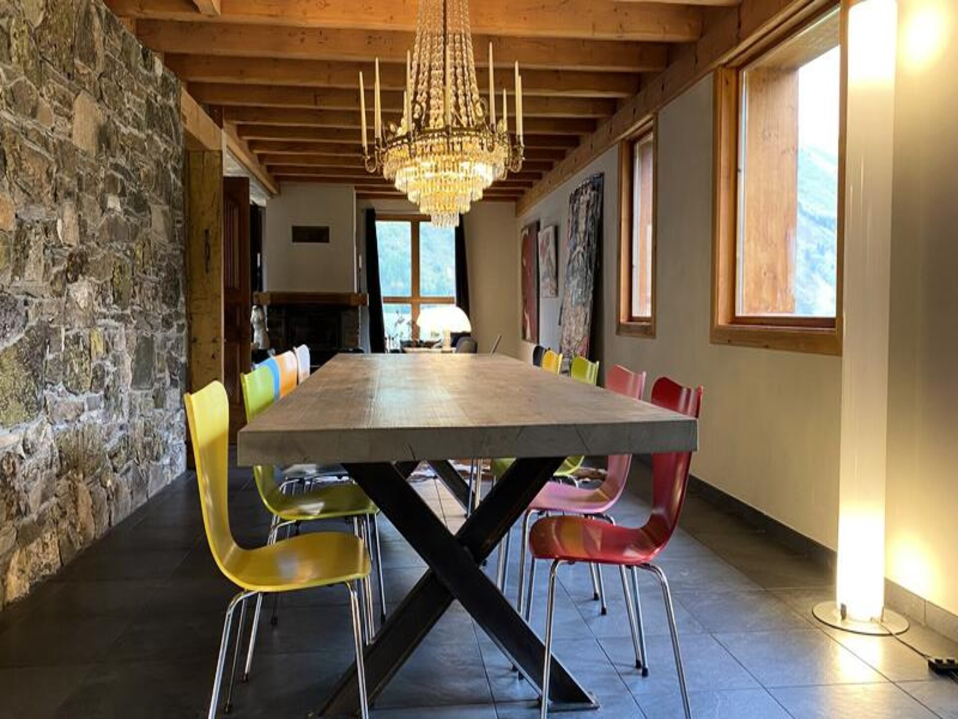 Chalet De Bonnenuit in Valloire: 14-persoons met uitzicht op de Grand Galibier - foto 5