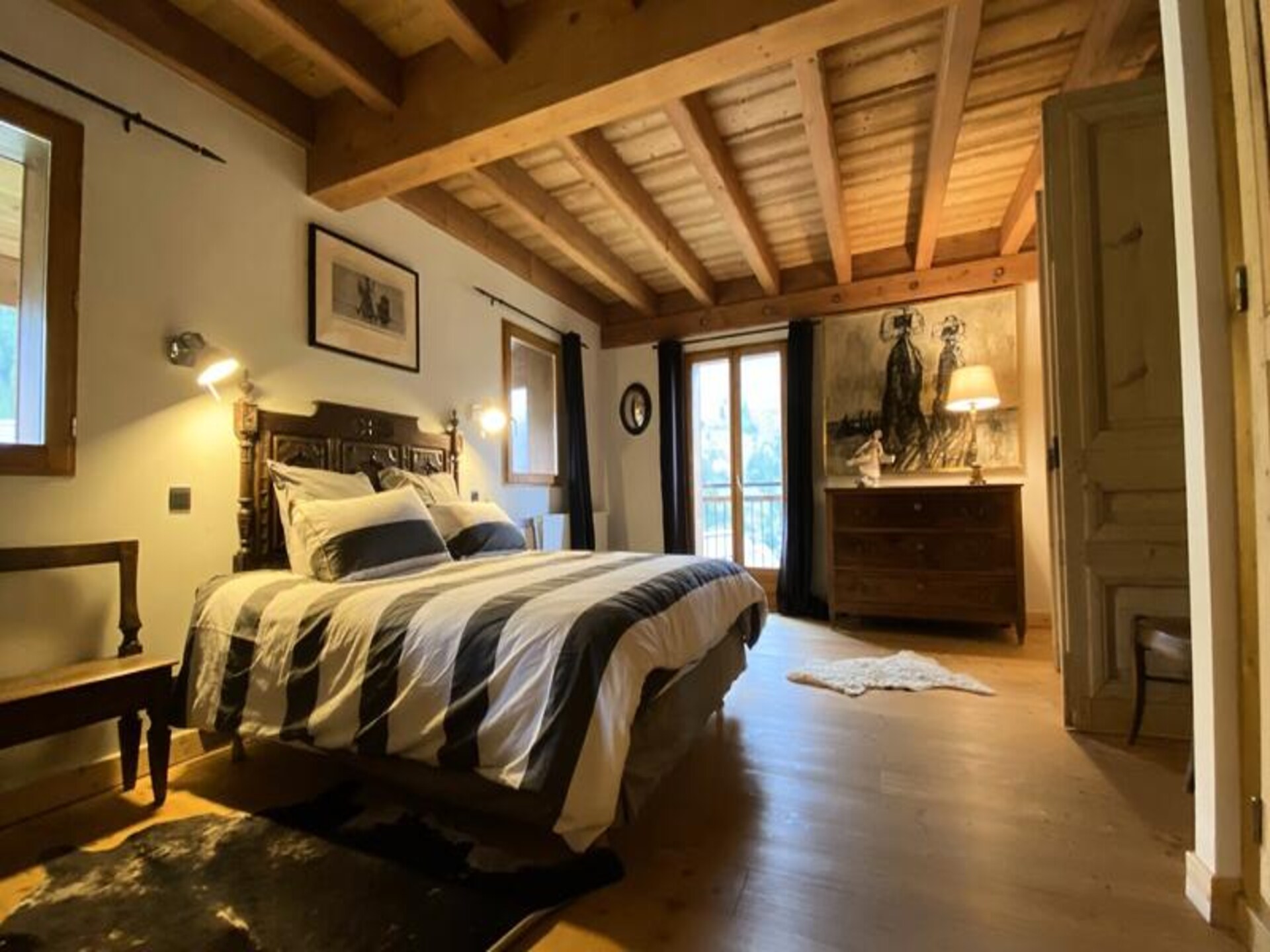 Chalet De Bonnenuit in Valloire: 14-persoons met uitzicht op de Grand Galibier - foto 12