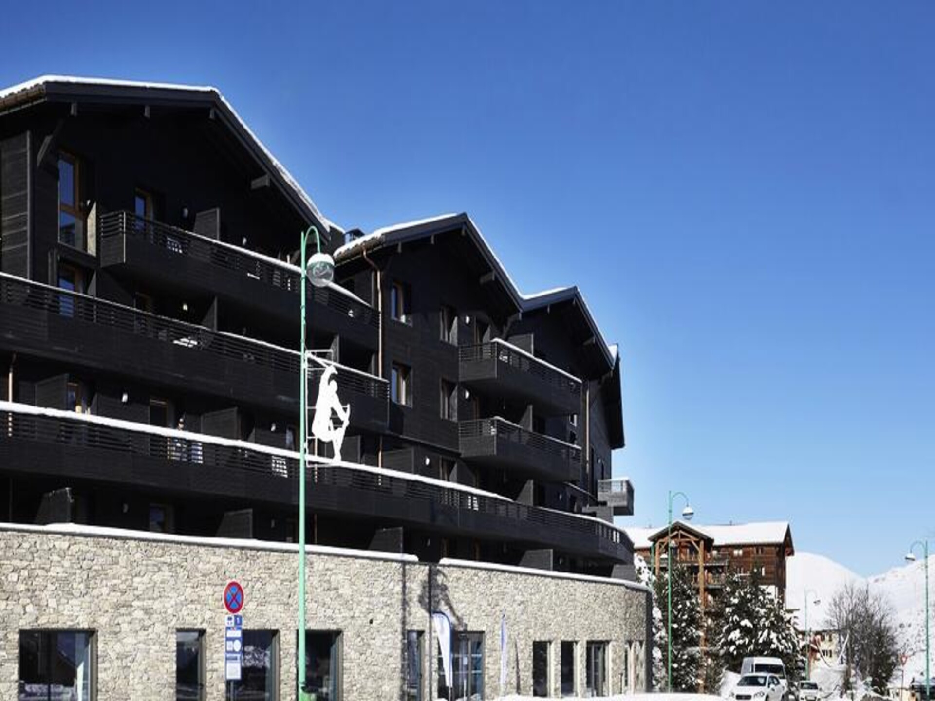 Knusse studio in Les Deux Alpes, vlakbij de Vallée Blanche skilift - foto 2