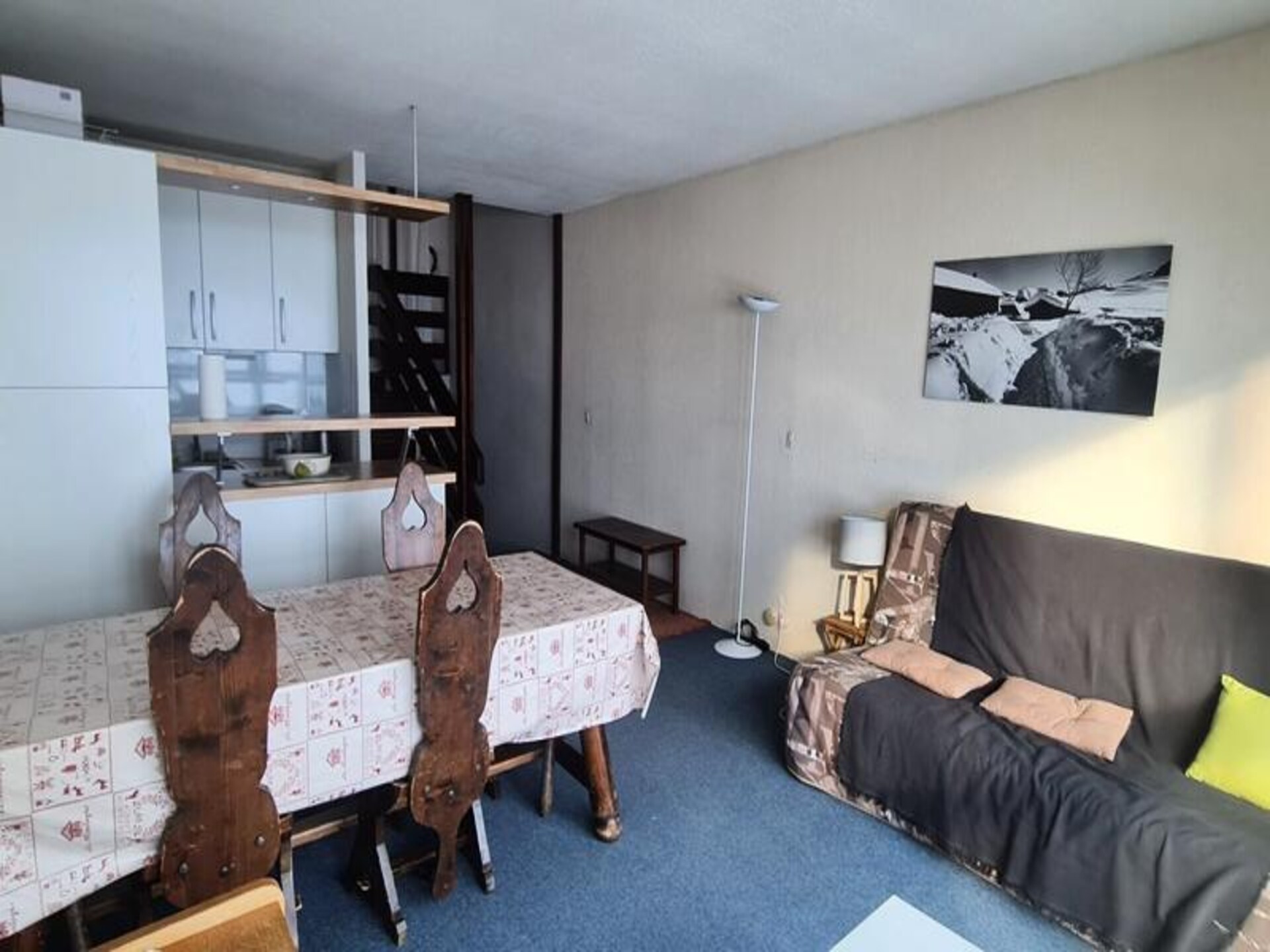 Ski-in/ski-out appartement in La Mongie met panoramisch uitzicht op de Pyreneeën - foto 1
