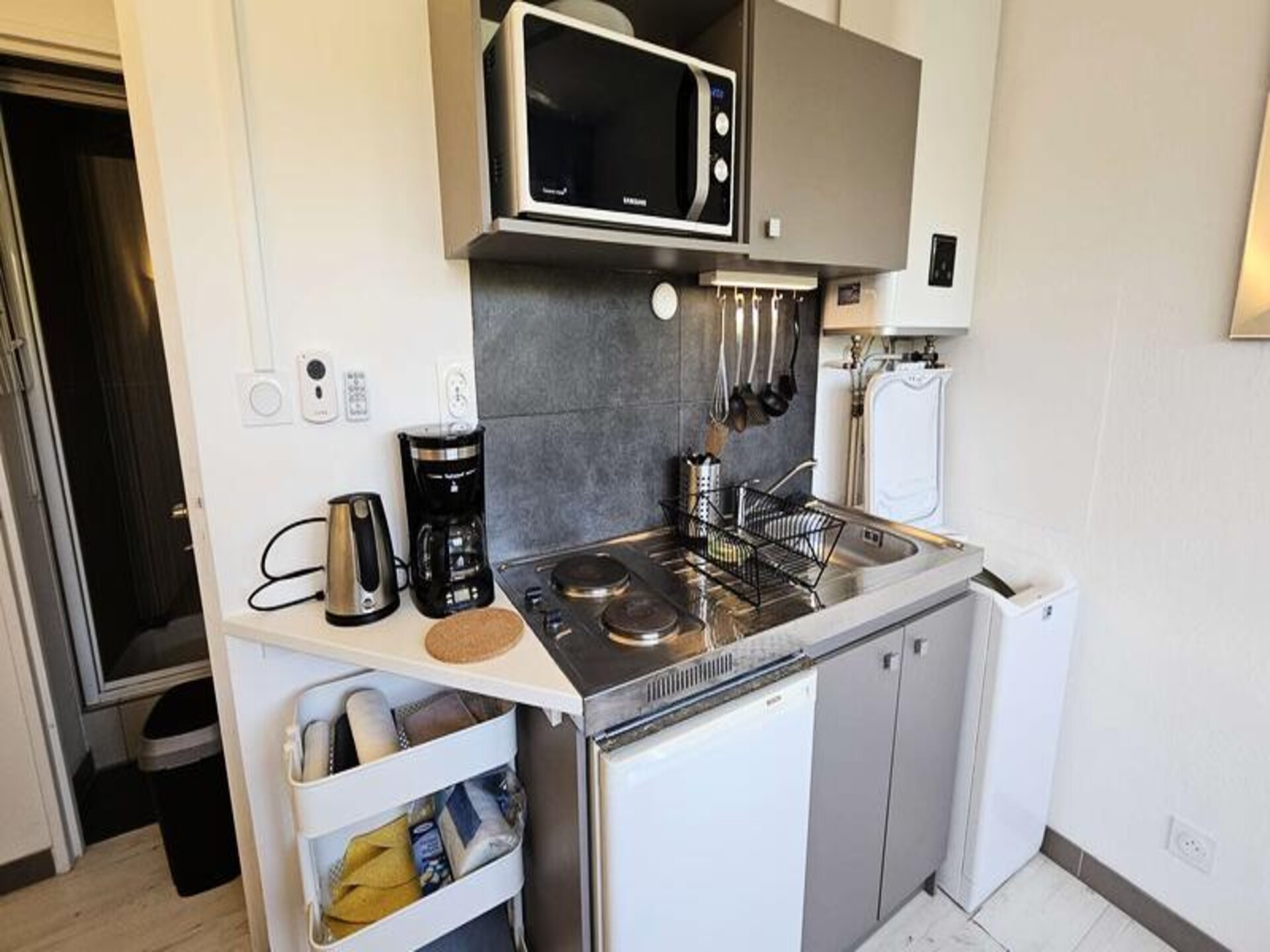 Knusse studio voor 2 personen in Saint-Mandrier, vlakbij zee - foto 4