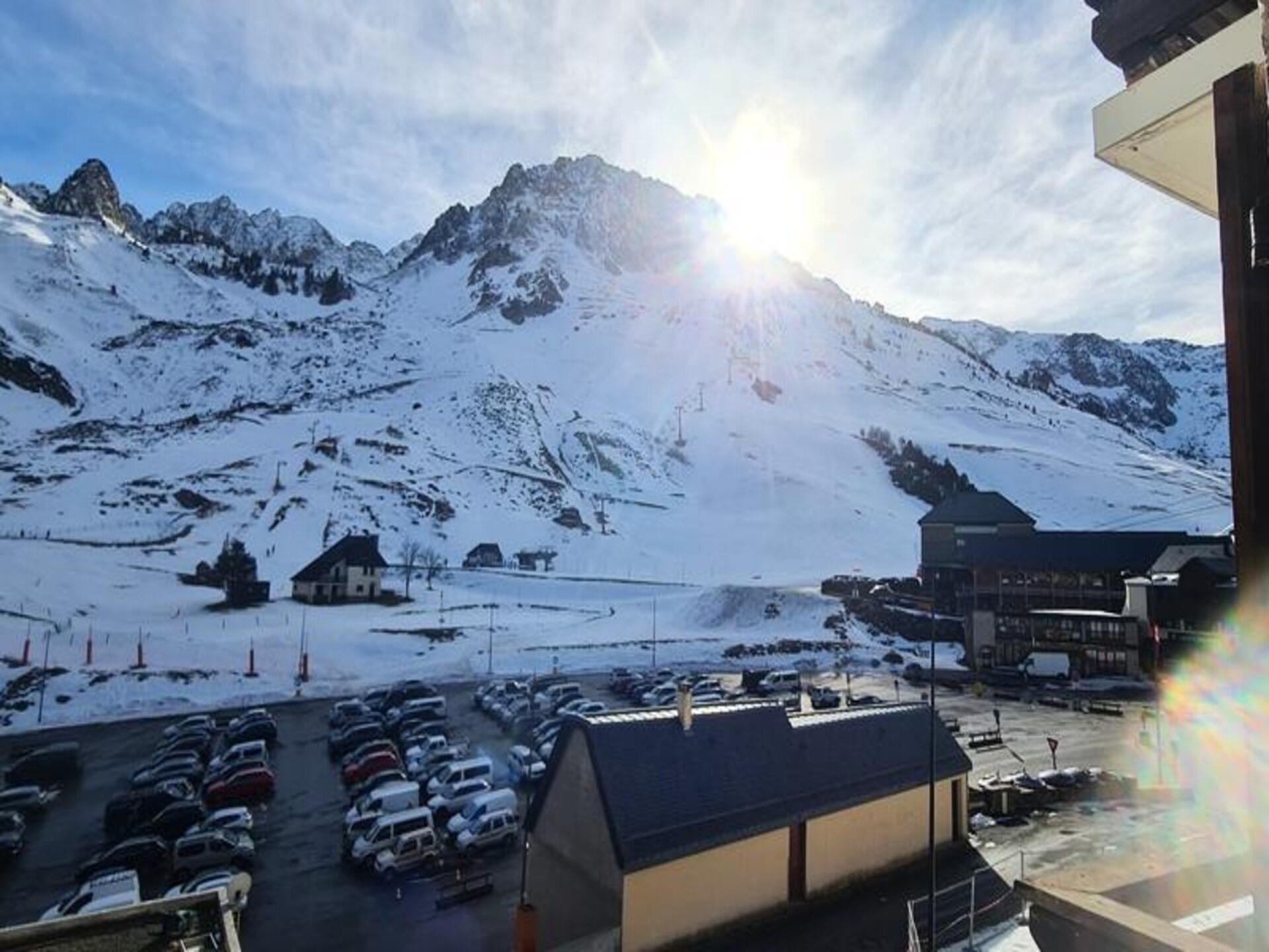 Résidence Le Dôme: 6-persoons appartement aan de piste in La Mongie - foto 12