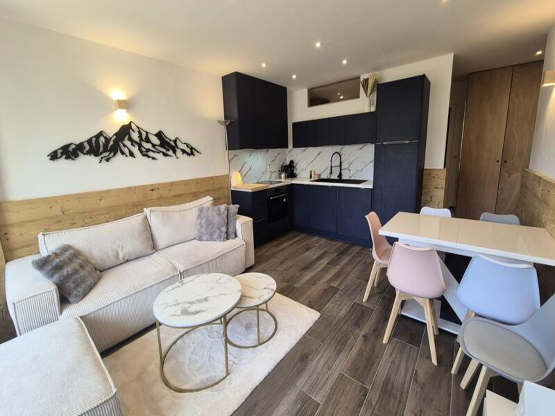 Panoramisch appartement aan de piste in Tignes Le Lac, 4 personen - foto 4