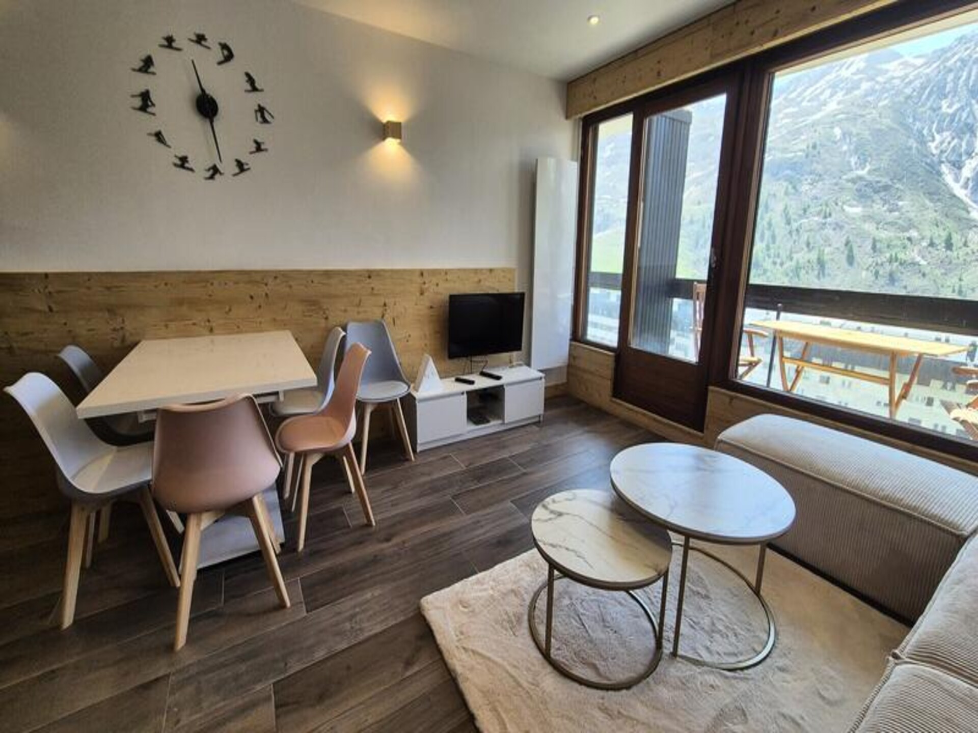 Panoramisch appartement aan de piste in Tignes Le Lac, 4 personen - foto 13