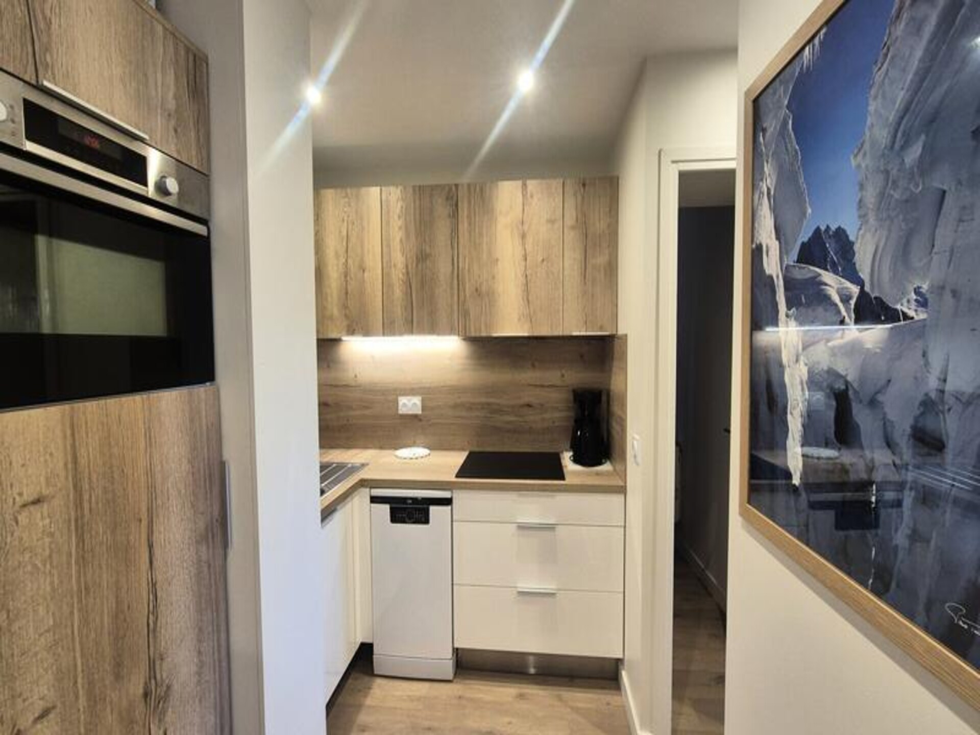 Appartement op de piste in Tignes le Lac met balkon en panoramisch uitzicht - foto 5