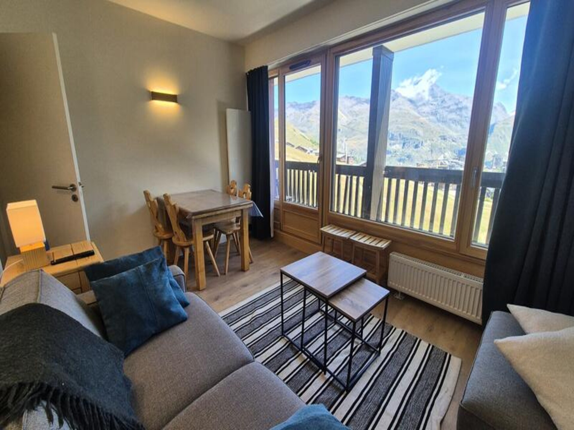 Appartement op de piste in Tignes le Lac met balkon en panoramisch uitzicht - foto 7