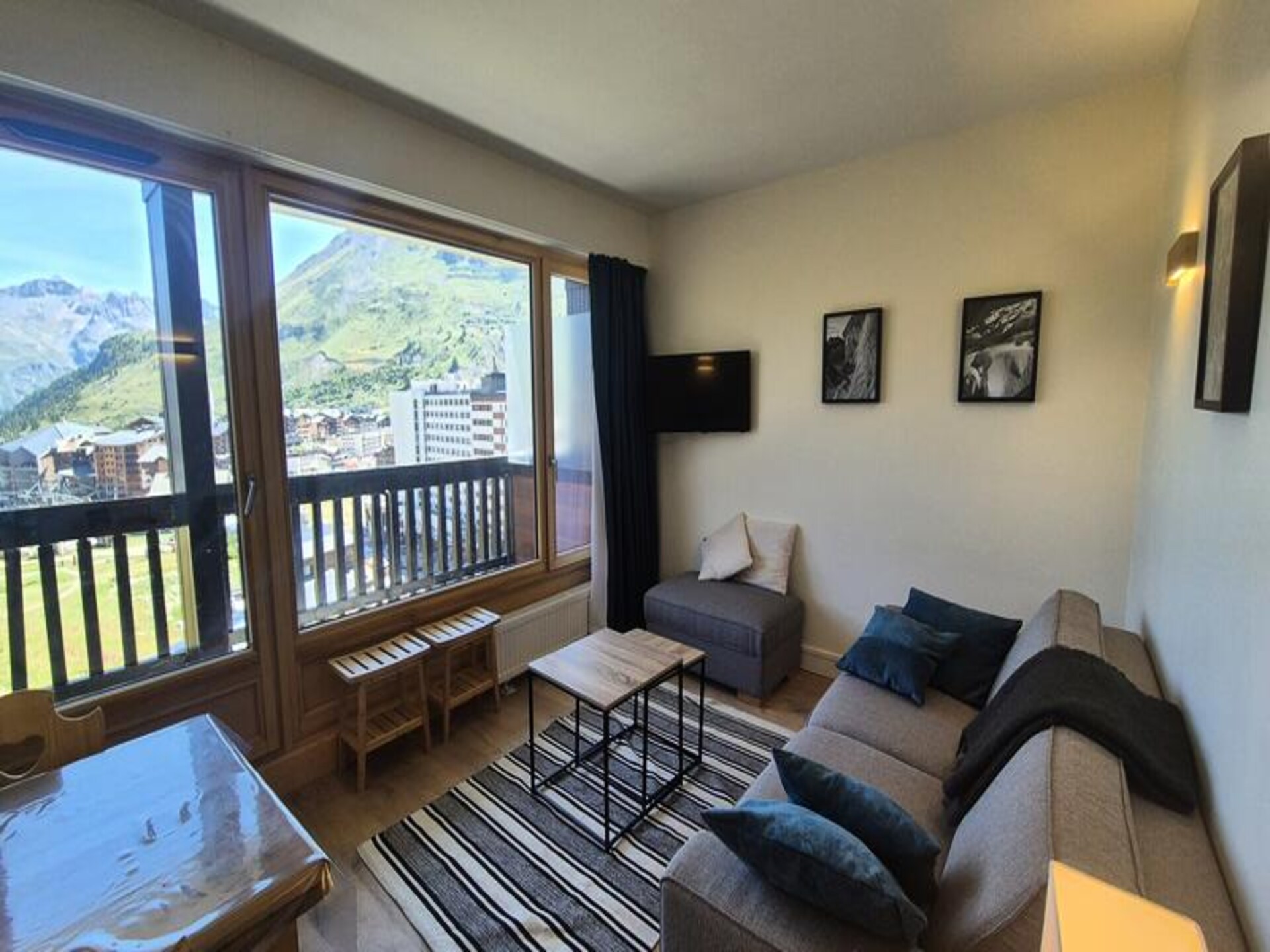 Appartement op de piste in Tignes le Lac met balkon en panoramisch uitzicht - foto 15