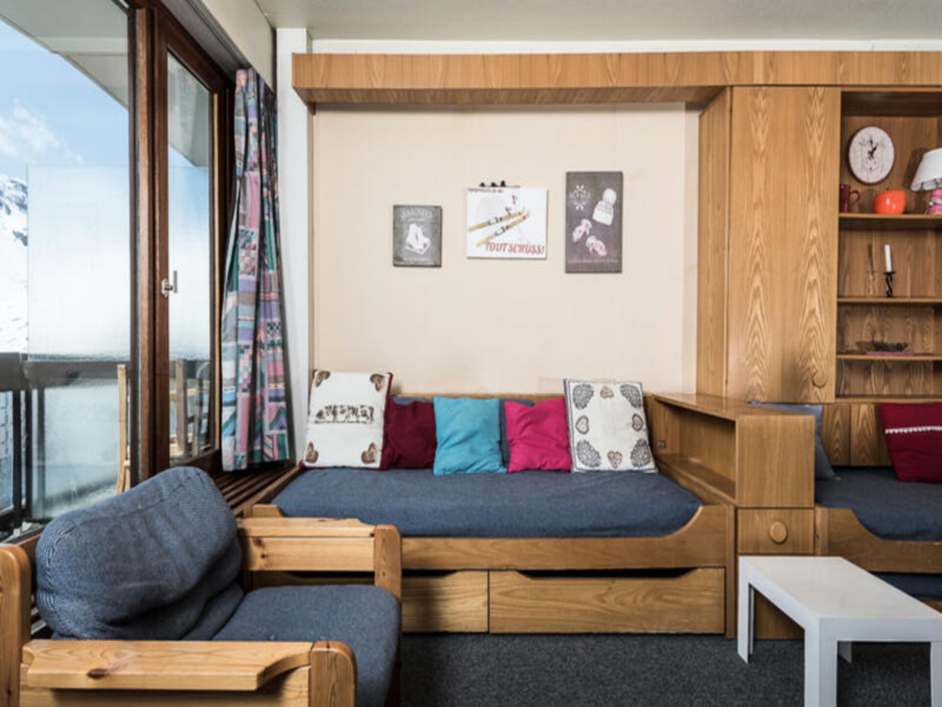 Zonnig appartement voor 7 personen aan de piste in Tignes le Lac - foto 7