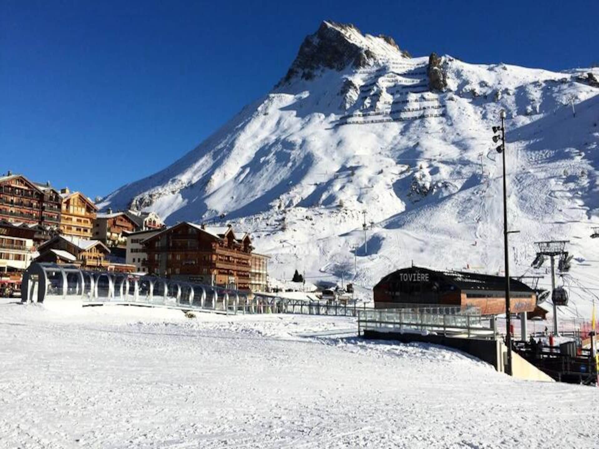 Studio met terras op het zuiden en ski-in/ski-out in Tignes Le Lac - foto 5