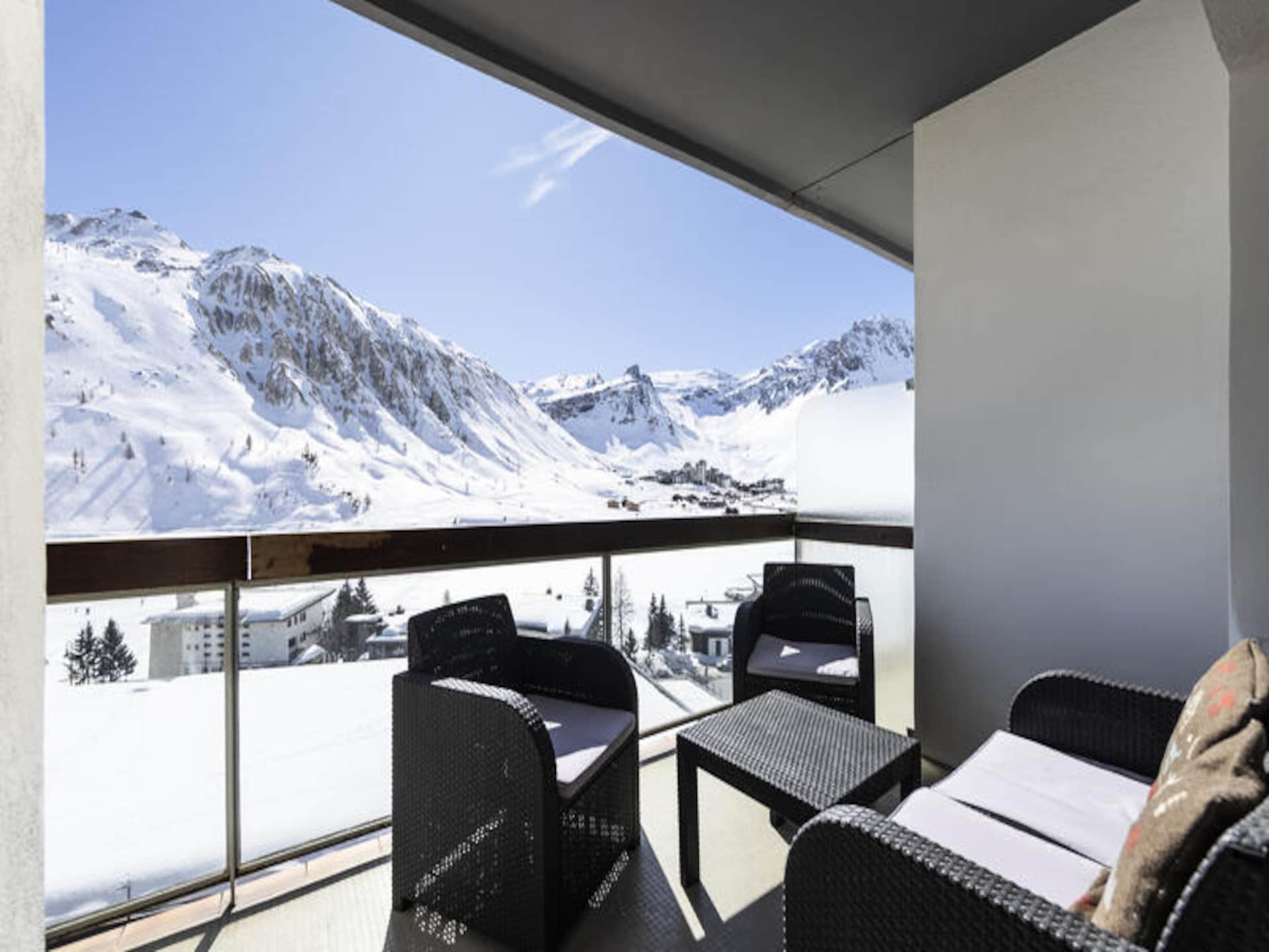 Royaal appartement aan het meer met uitzicht op de Alpen in Tignes Le Lac - foto 13