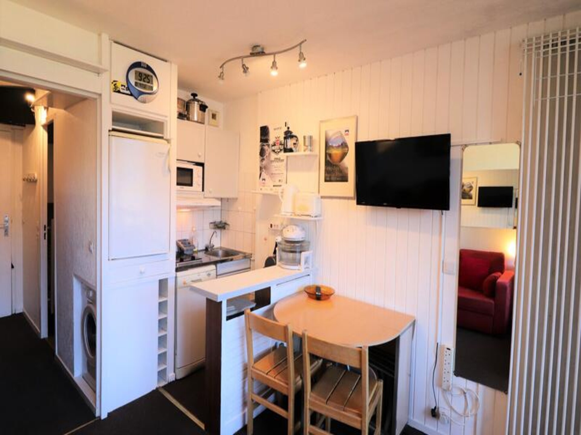 Studio Tignes Le Lavachet | Uitzicht op Meer van Chevril - foto 5