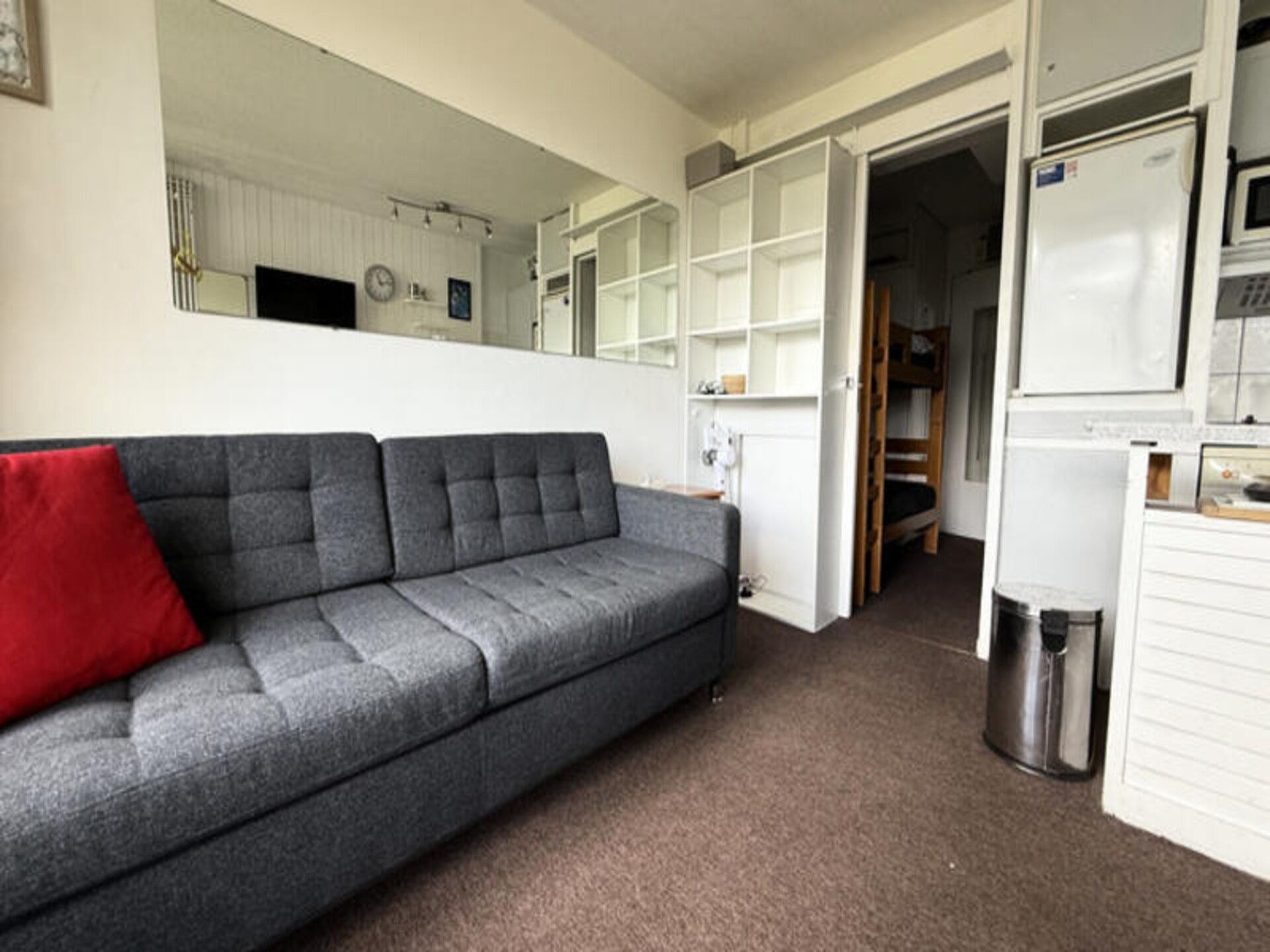 Studio Tignes Le Lavachet | Uitzicht op Meer van Chevril - foto 6