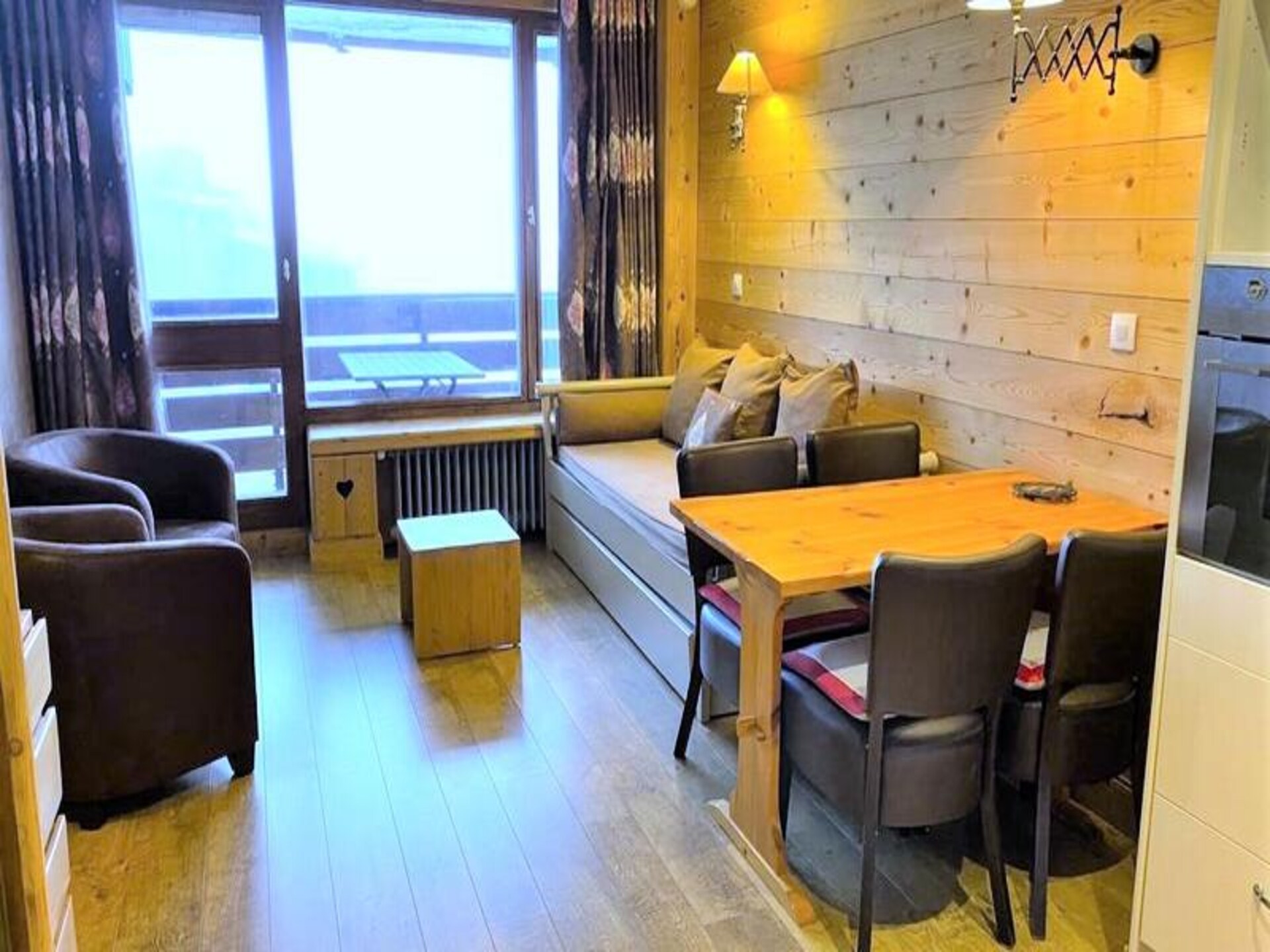 Knusse studio op 300m van de piste met gletsjerzicht in Tignes Val Claret - foto 3