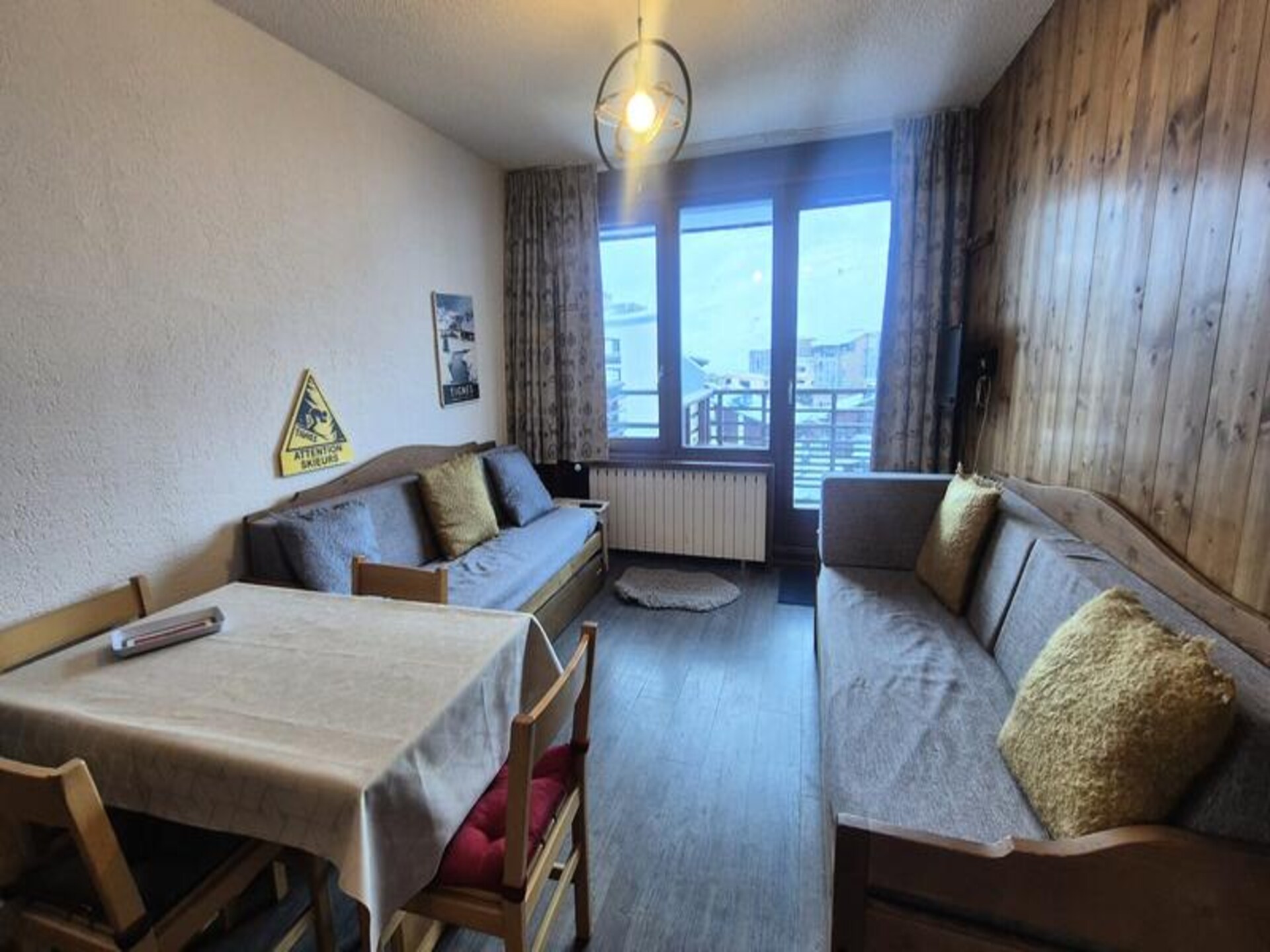 Knusse studio op de derde verdieping in Tignes Val Claret, vlakbij de piste - foto 4