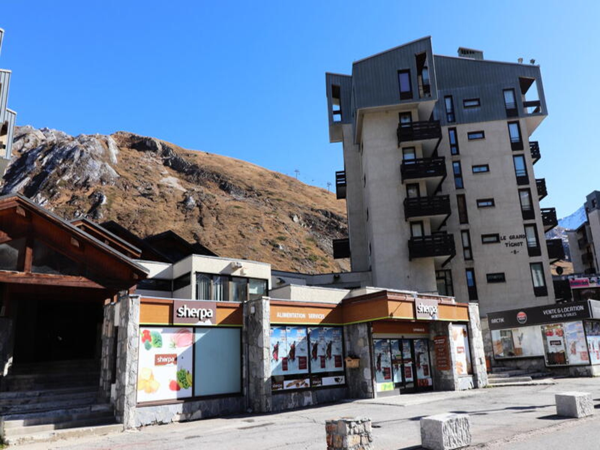 Zonnig studio-appartement in Tignes Val Claret, 100m van de piste - foto 1