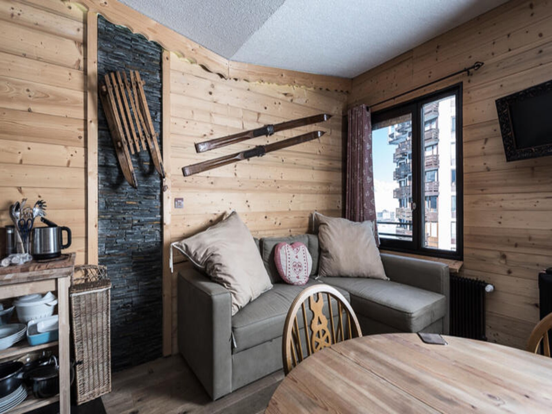 Knus appartement op 12e verdieping met panoramisch bergzicht in Tignes Val Claret - foto 4