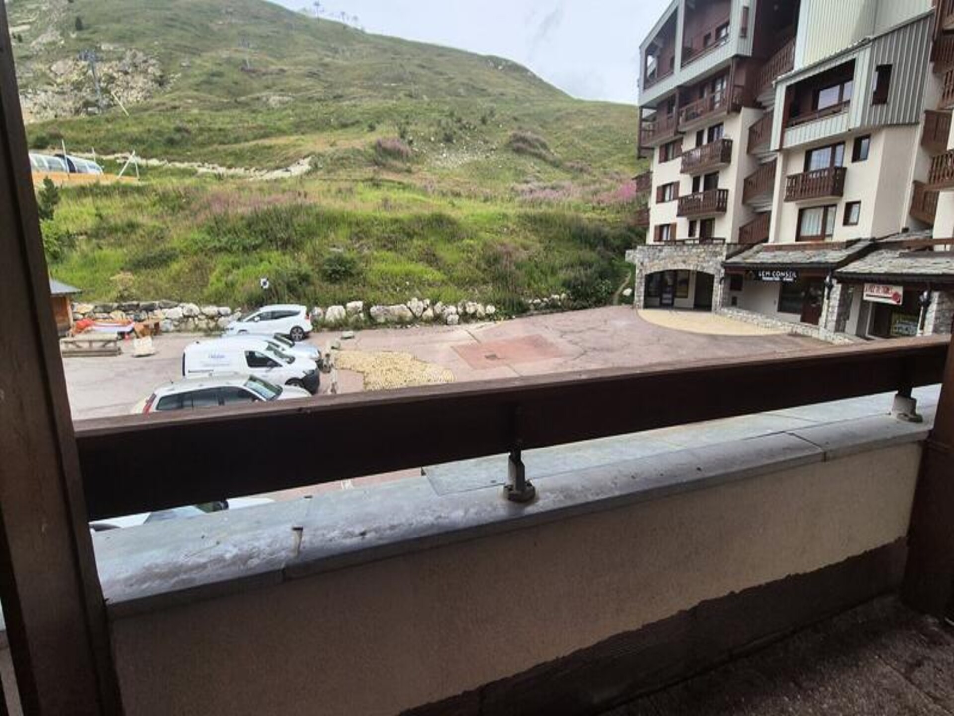 Knusse studio in Tignes Val Claret, direct aan de piste met balkon - foto 7