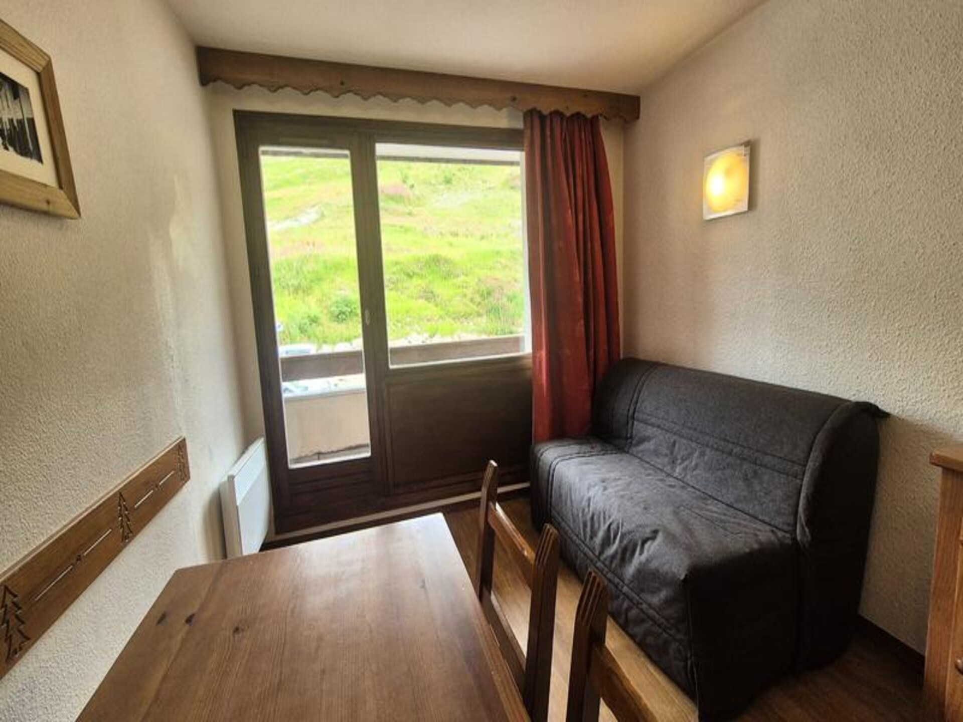 Knusse studio in Tignes Val Claret, direct aan de piste met balkon - foto 9