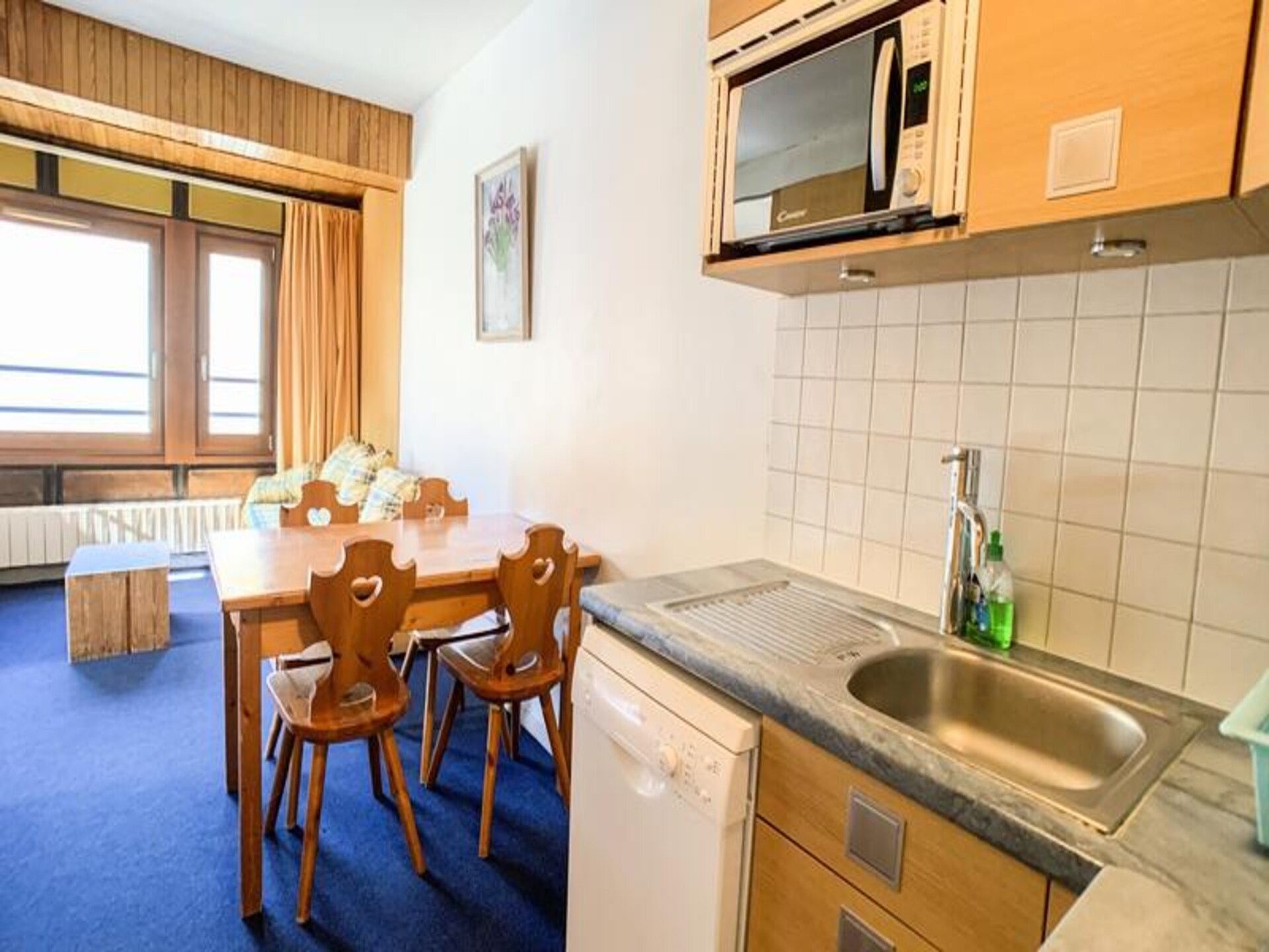 Appartement Grand Roc in Tignes: 50m van de piste met uitzicht op de bergen - foto 9
