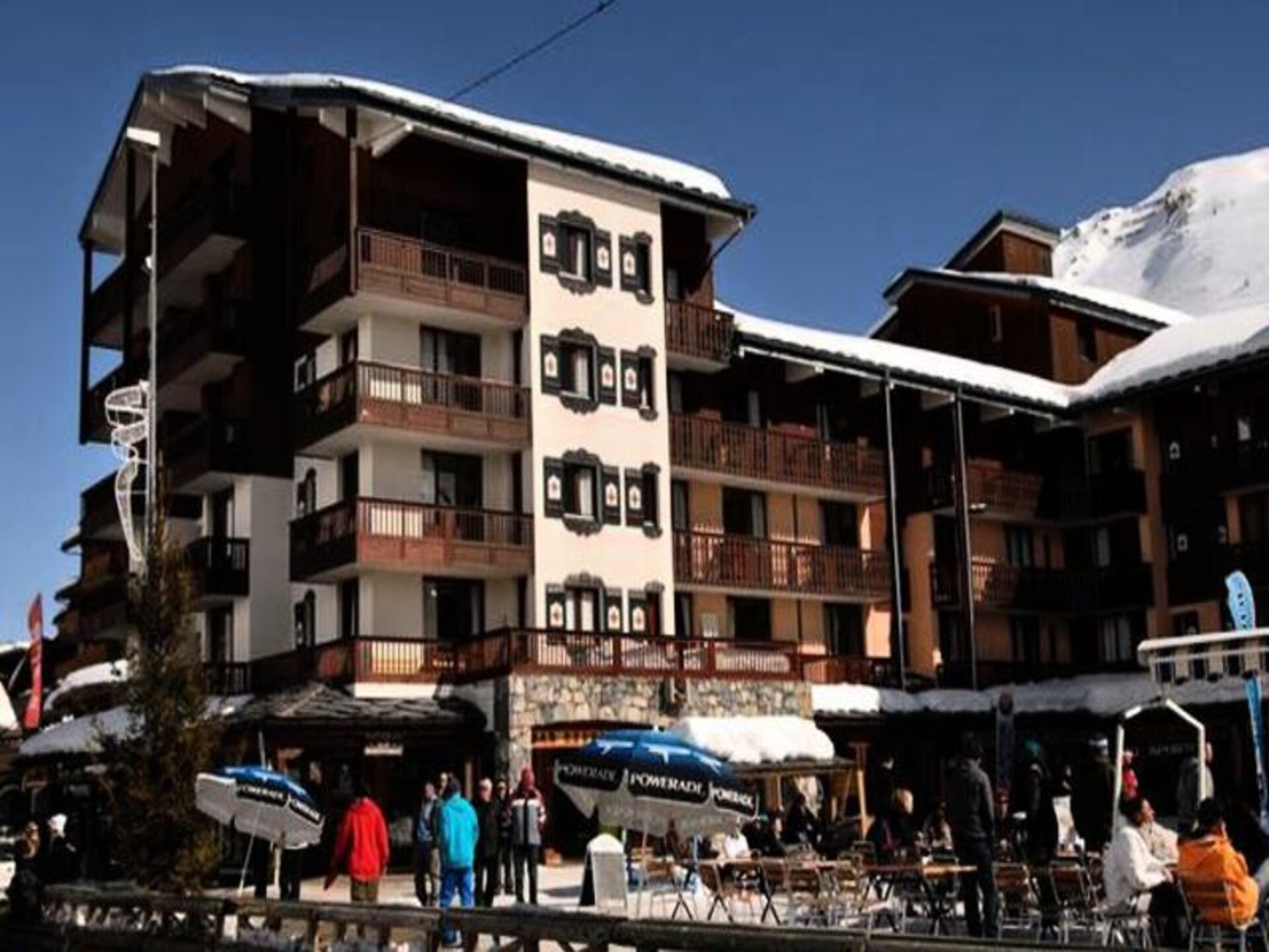 Résidence Rond Point Des Pistes C: Compact ski-appartement in hartje Tignes Val Claret - foto 1