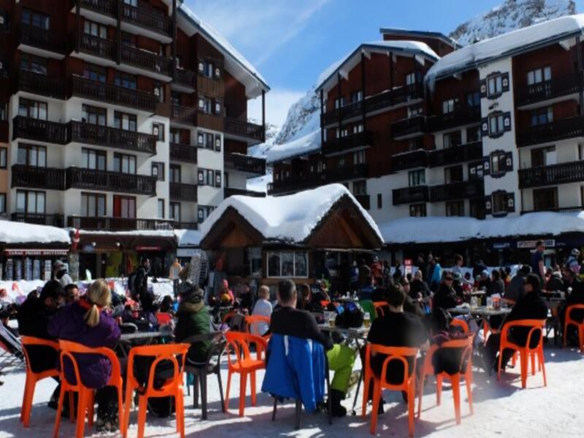 Résidence Rond Point Des Pistes C: Compact ski-appartement in hartje Tignes Val Claret - foto 10