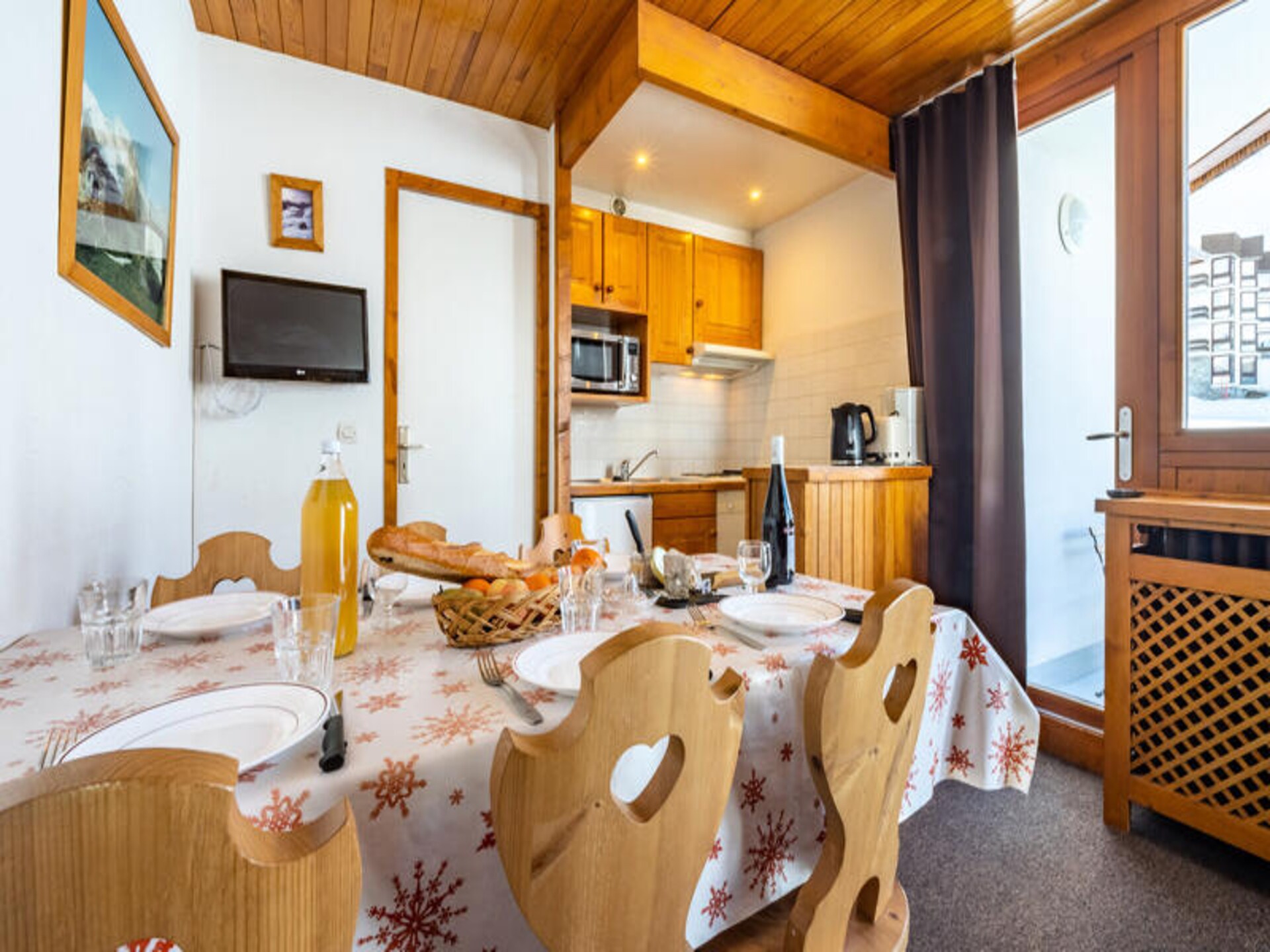Appartement met zuidbalkon in Tignes Lavachet, vlakbij de piste - foto 3