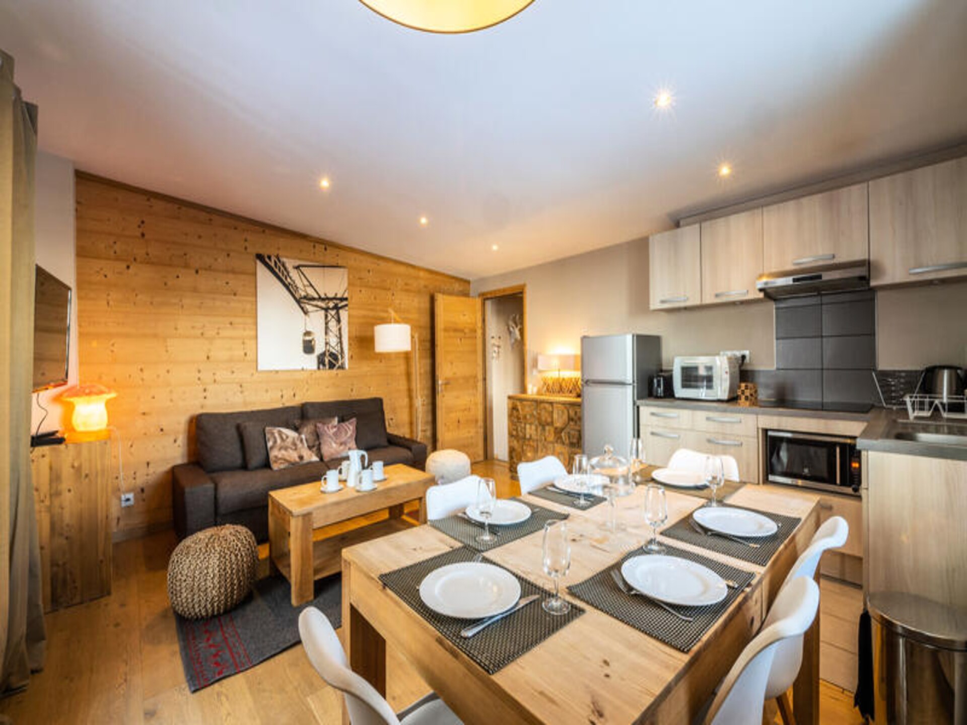 Ski-in/ski-out appartement in Tignes Le Lac voor 6 personen - foto 4