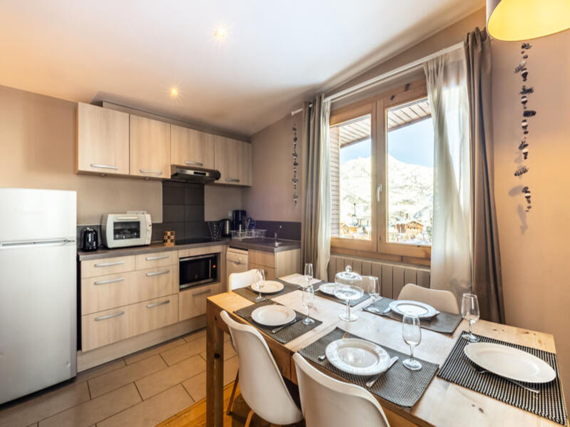 Ski-in/ski-out appartement in Tignes Le Lac voor 6 personen - foto 6
