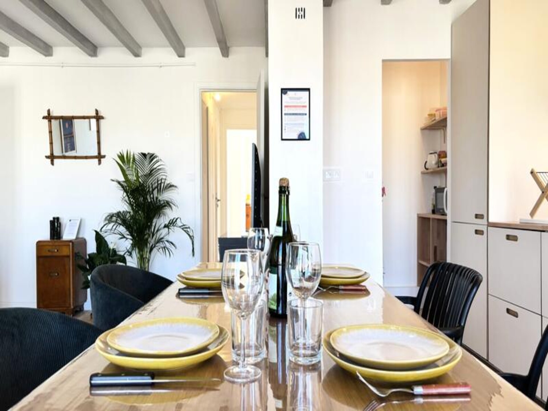 UNESCO-appartement op 300m van strand met uitzicht op Bassin du Roi - foto 4