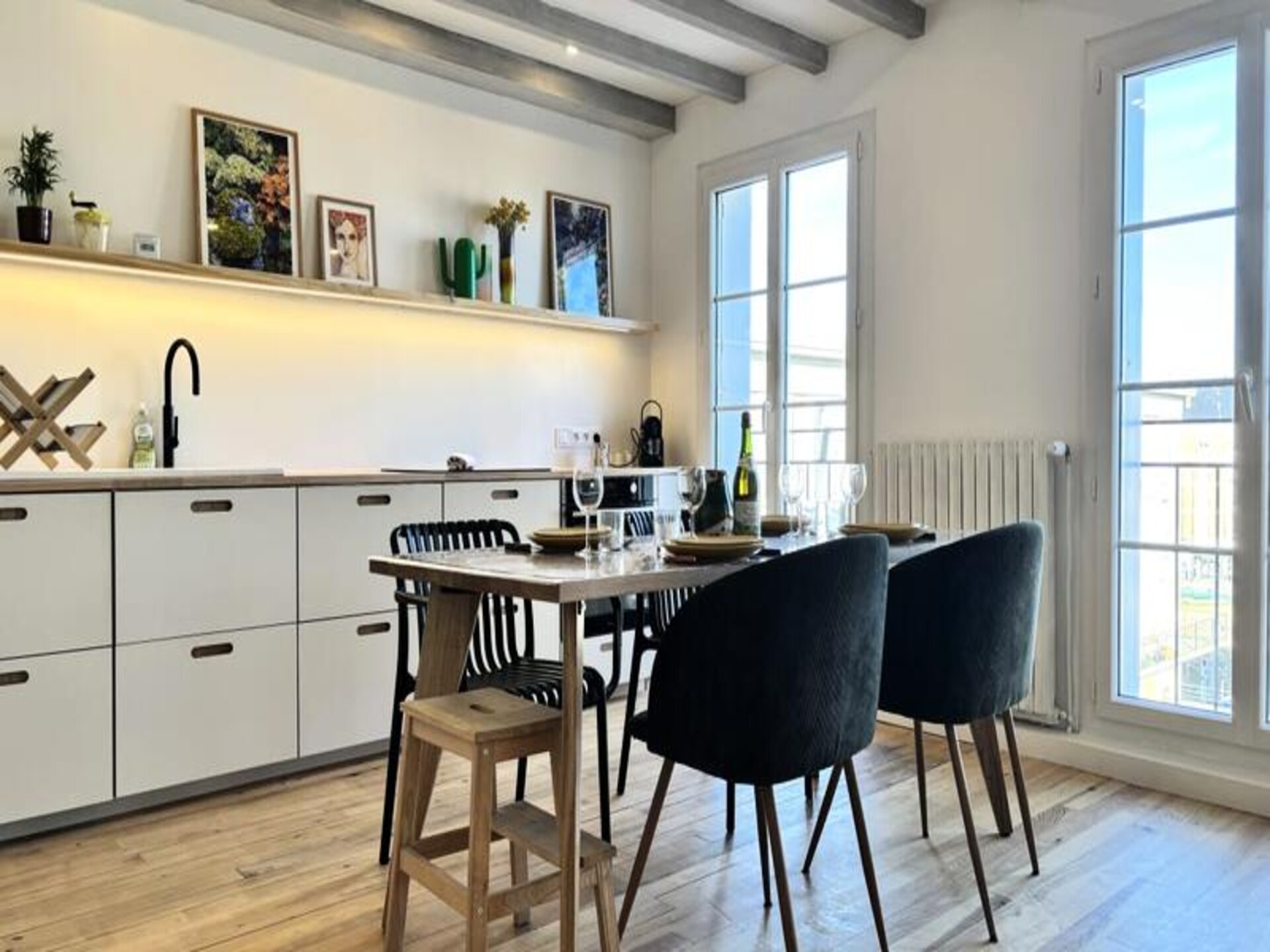 UNESCO-appartement op 300m van strand met uitzicht op Bassin du Roi - foto 9