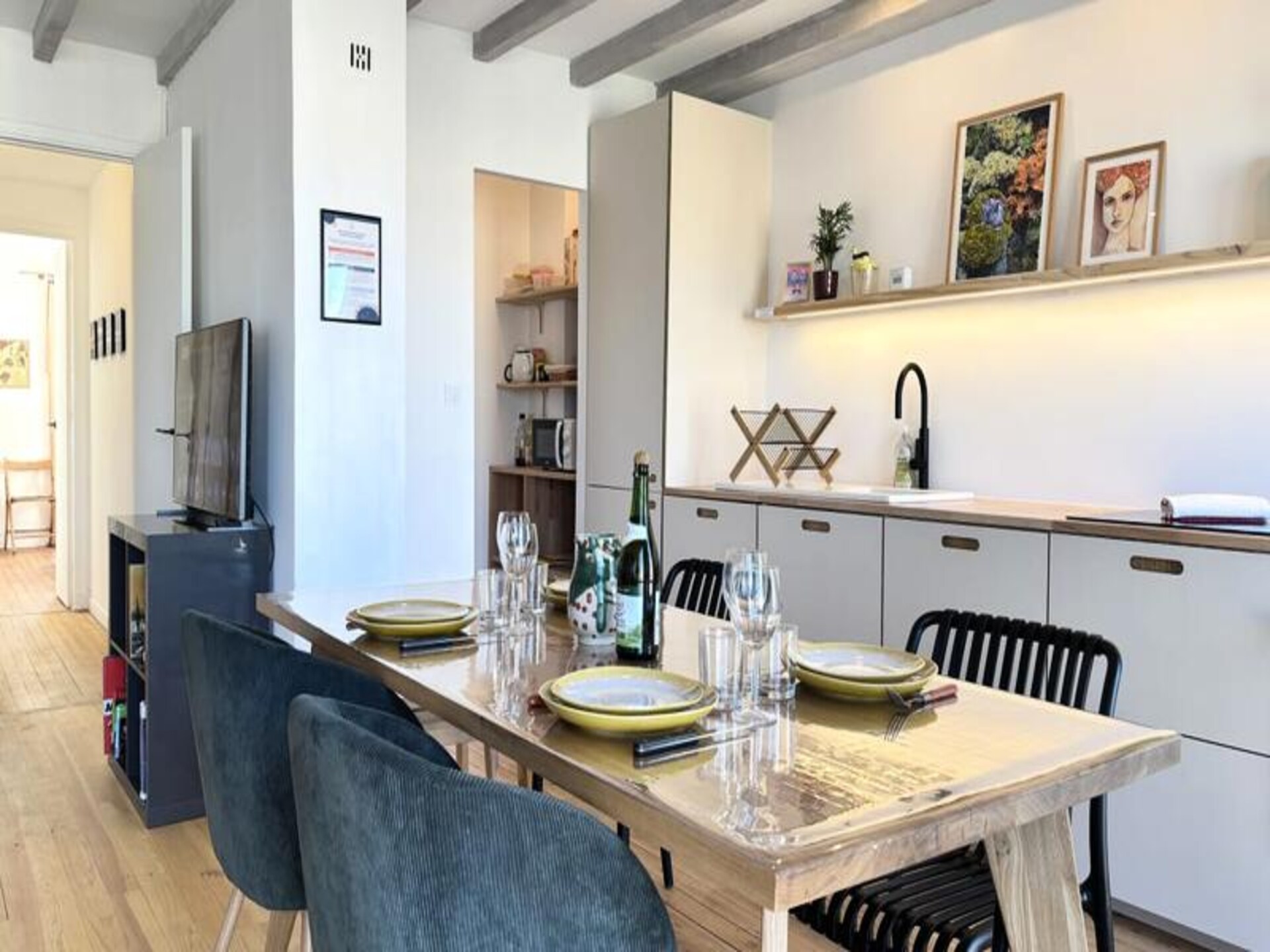 UNESCO-appartement op 300m van strand met uitzicht op Bassin du Roi - foto 10
