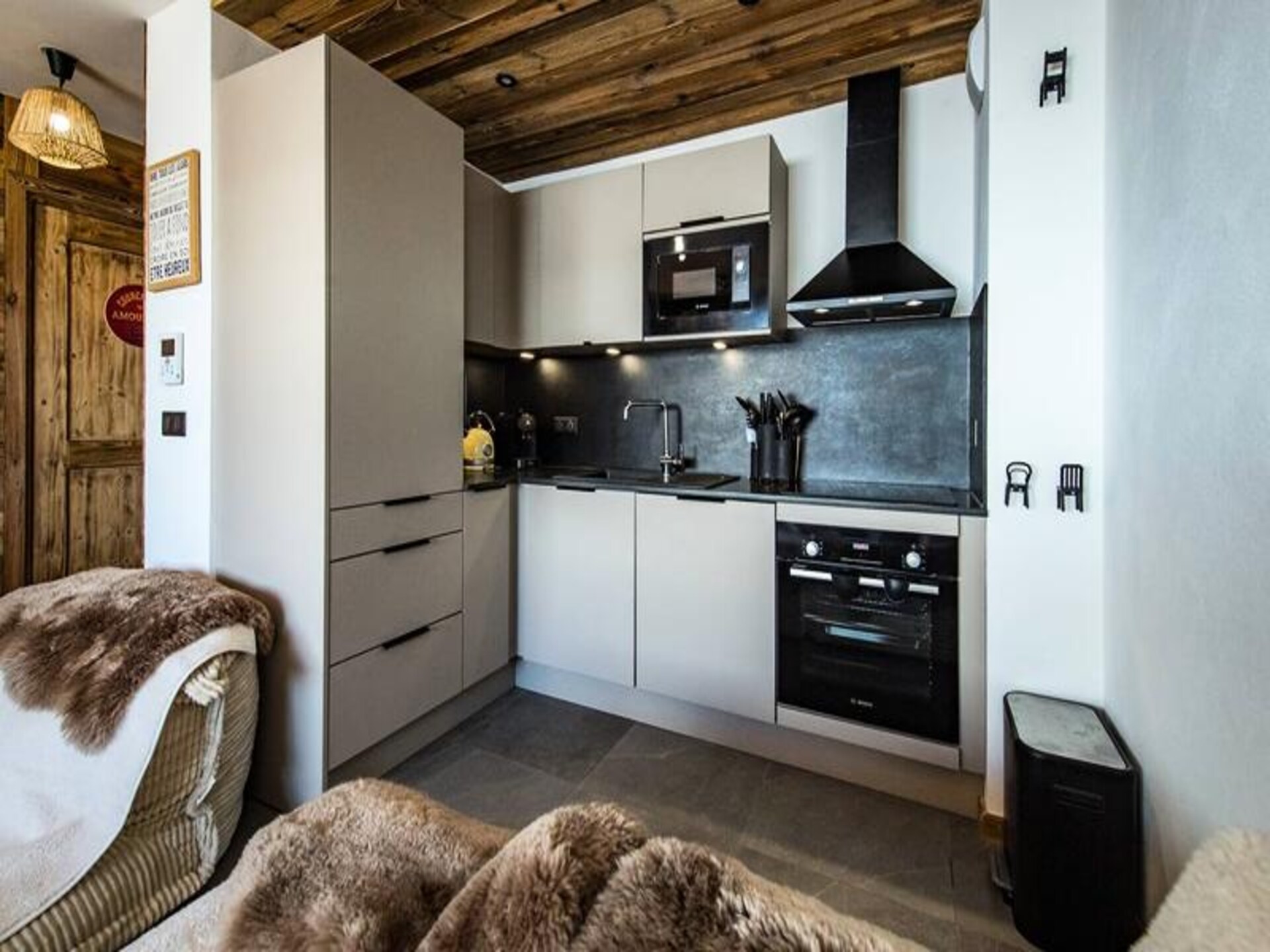 Ski-in ski-out appartement La Grande Verdette met privéjacuzzi in La Toussuire - foto 8