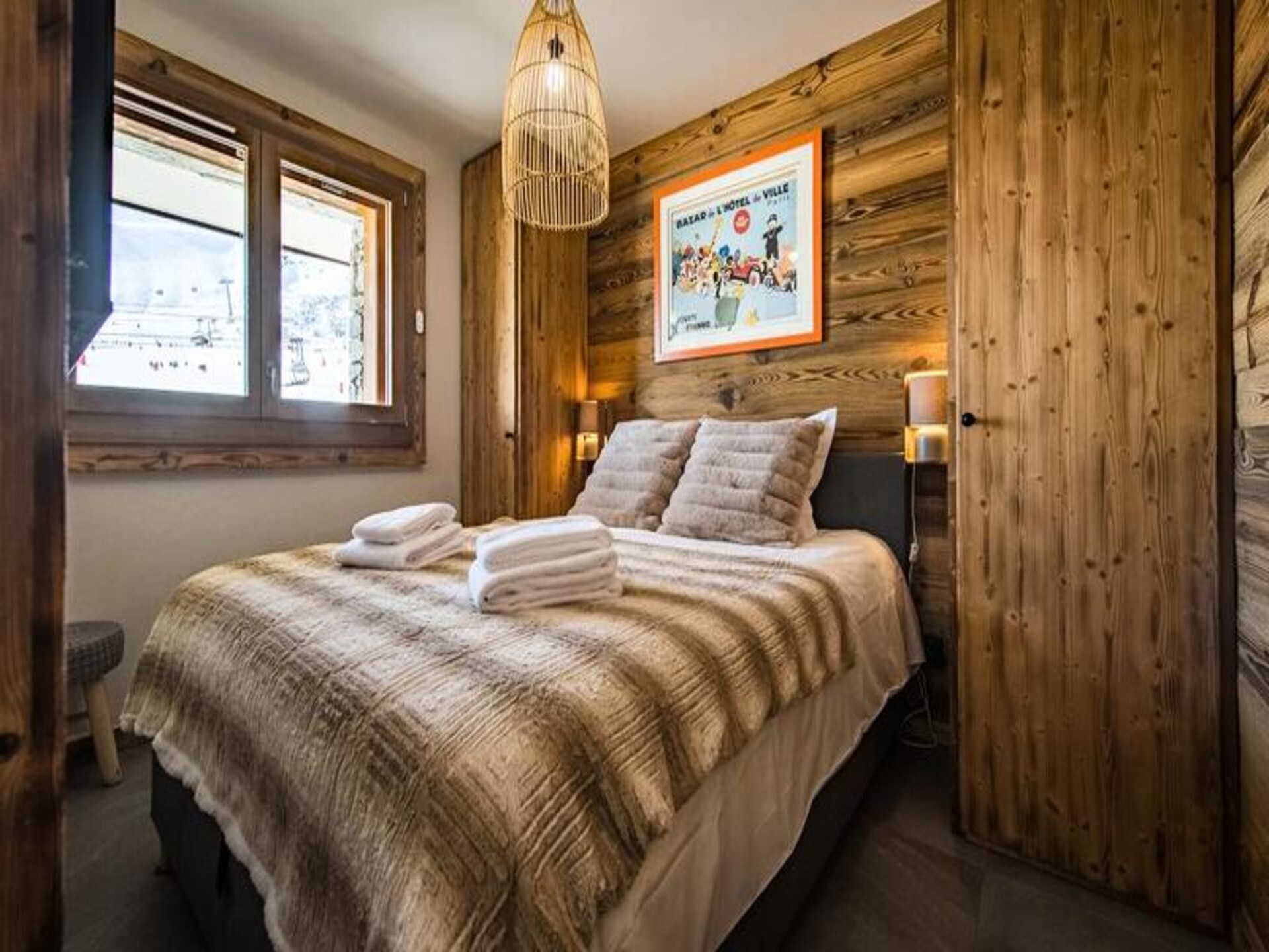 Ski-in ski-out appartement La Grande Verdette met privéjacuzzi in La Toussuire - foto 11