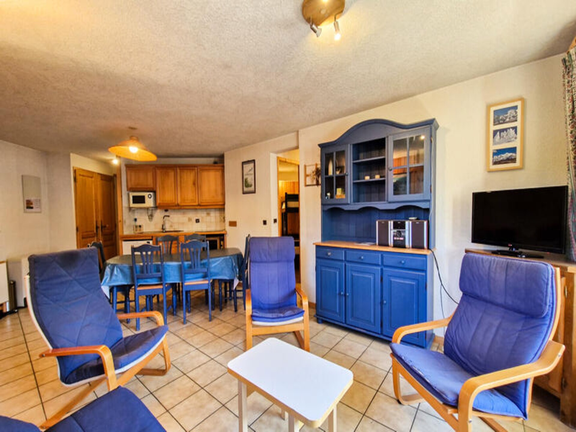 Ruim 3-kamerappartement in Flaine Forêt voor 8 personen, 200m van lift - foto 9