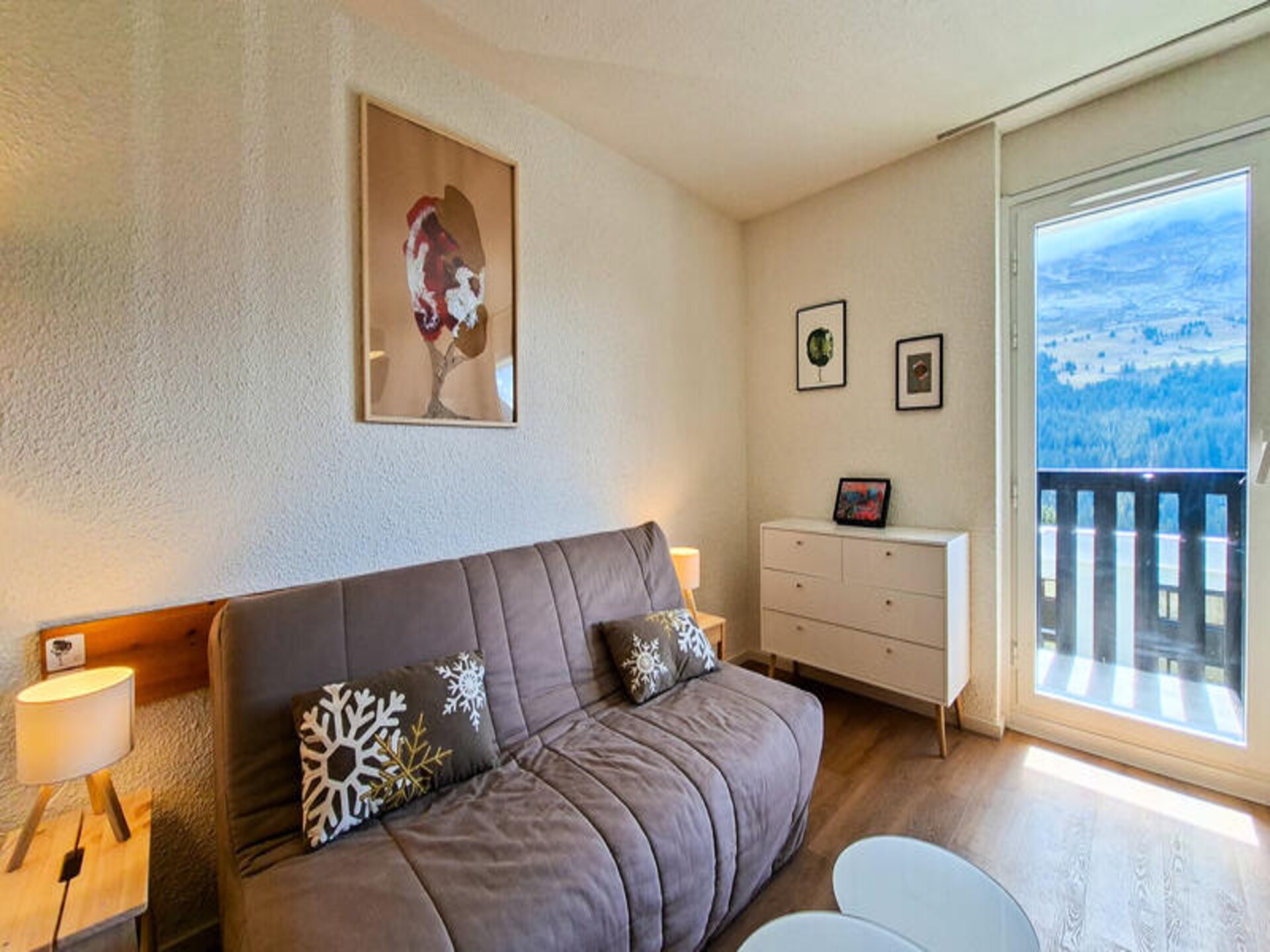 Zonnige studio voor 4 op 250m van de piste in Flaine Forêt - foto 6