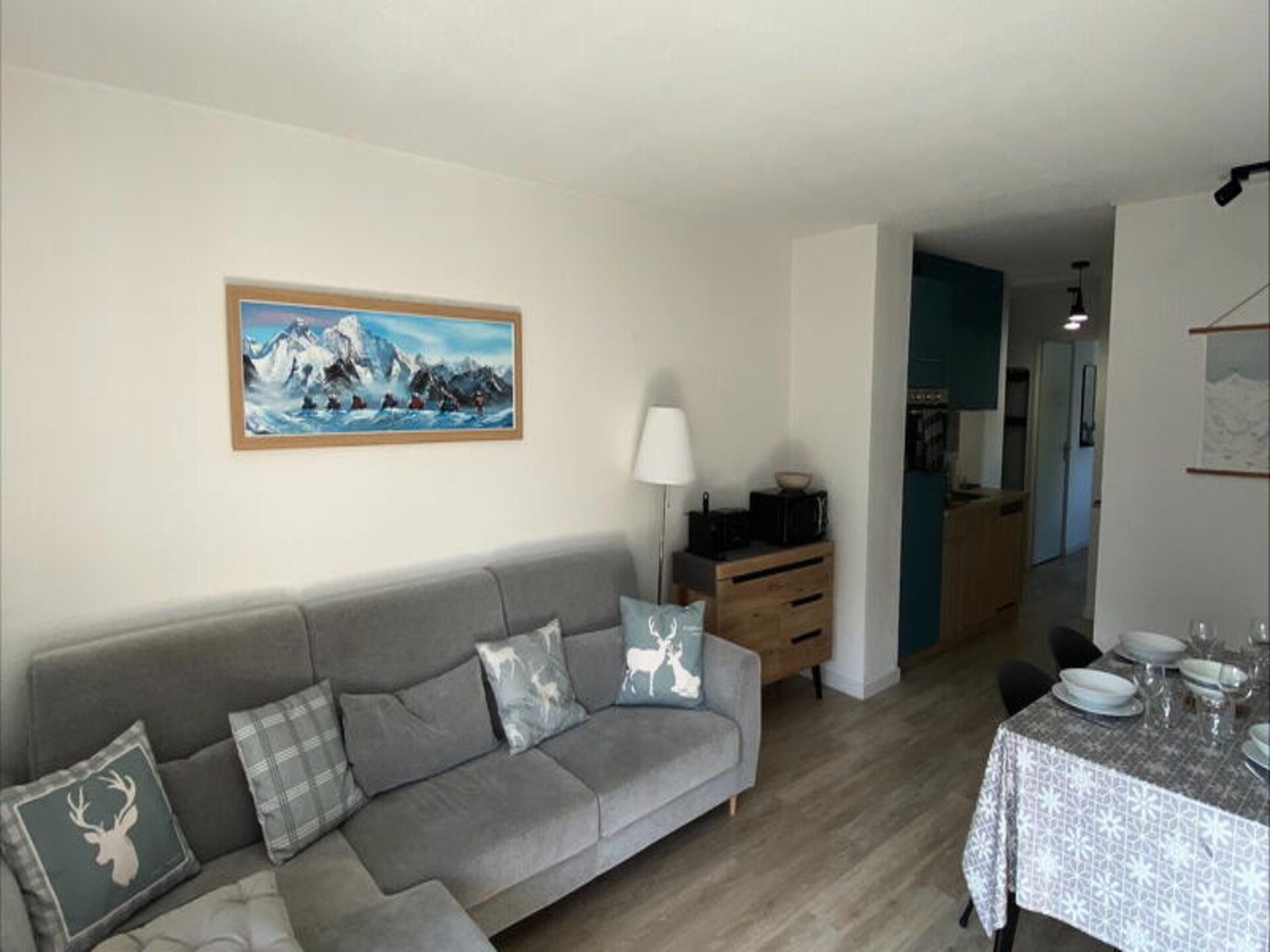 Knus 3-kamerappartement in Flaine Forêt, 150m van de lift - foto 10