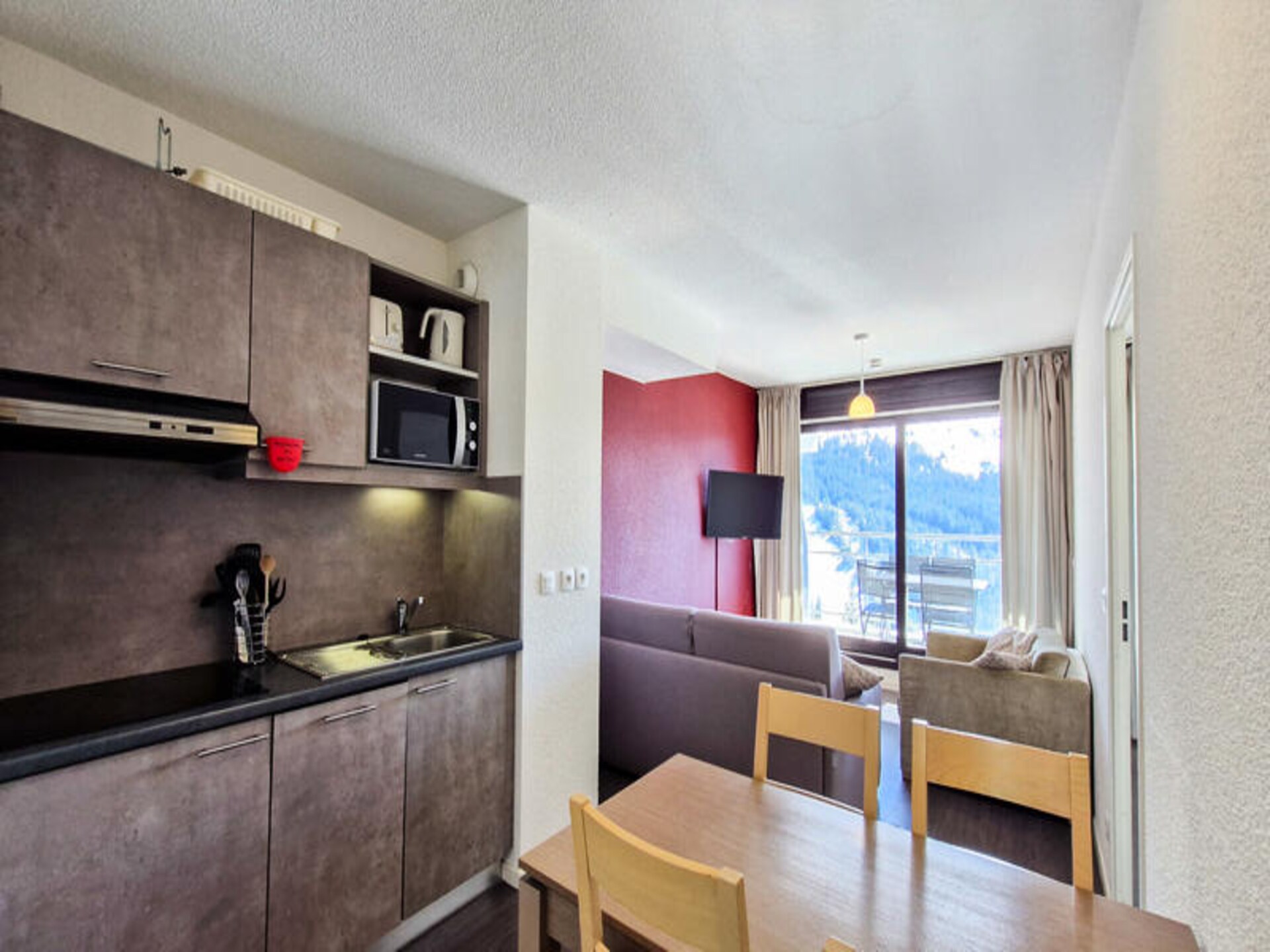 Appartement aan de piste in Flaine met privézwembad en sauna - foto 8