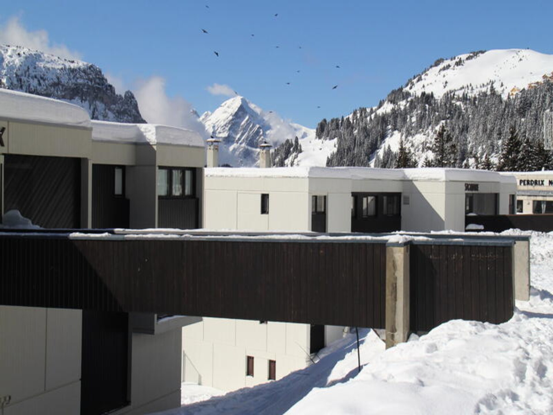 Knus appartement in Flaine Forêt, 250m van de piste met zuidbalkon - foto 5