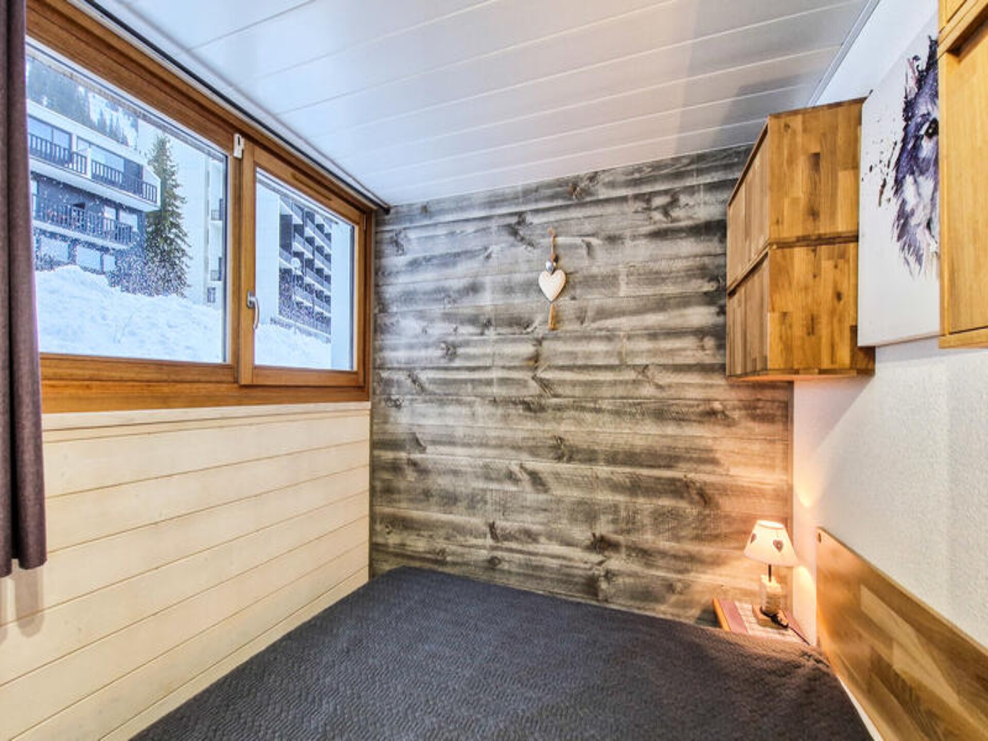Knus appartement in Flaine Forêt, 250m van de piste met zuidbalkon - foto 11