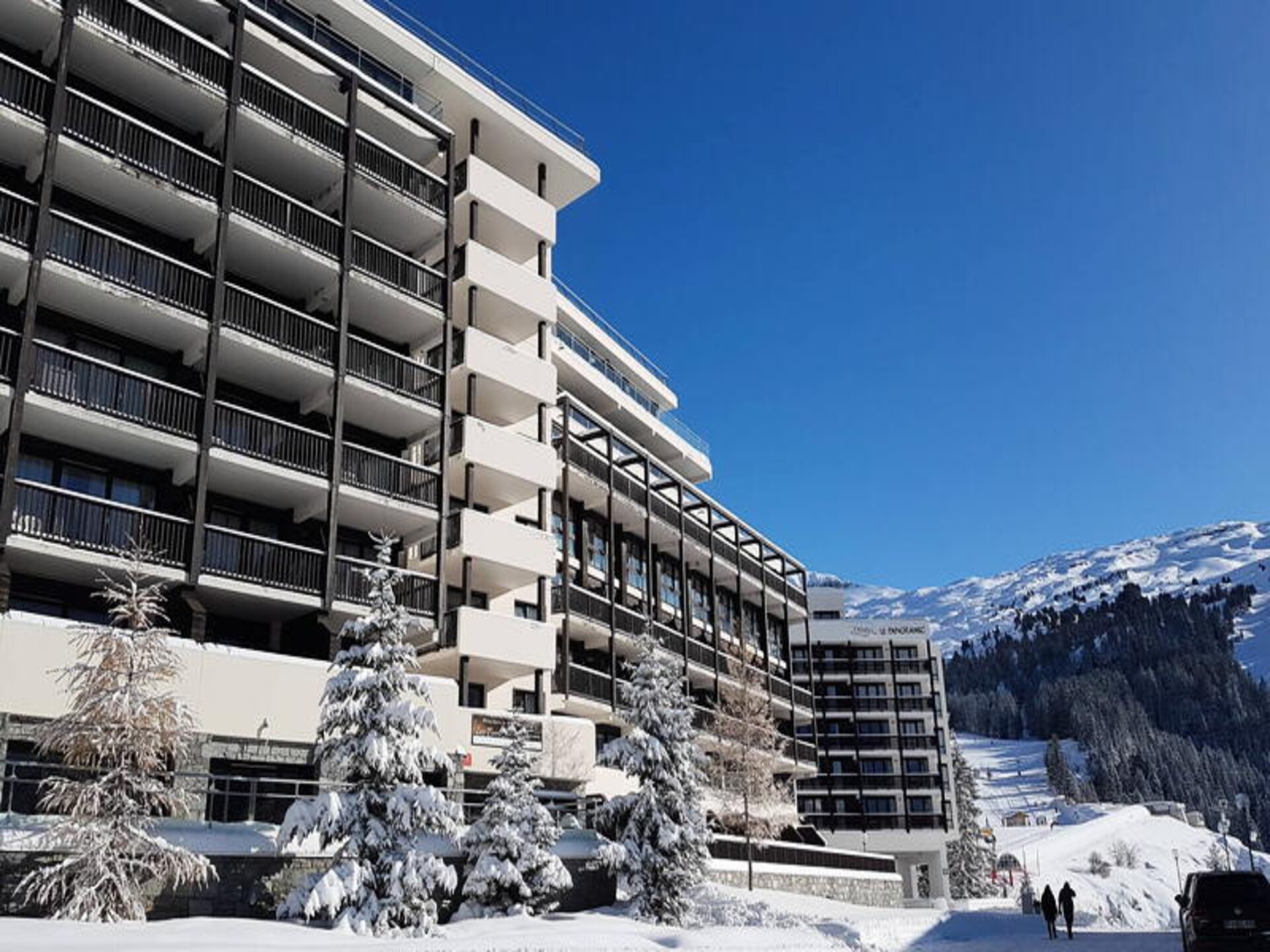 Duplex appartement in Flaine Forêt met zwembad, sauna en uitzicht op de pistes - foto 3