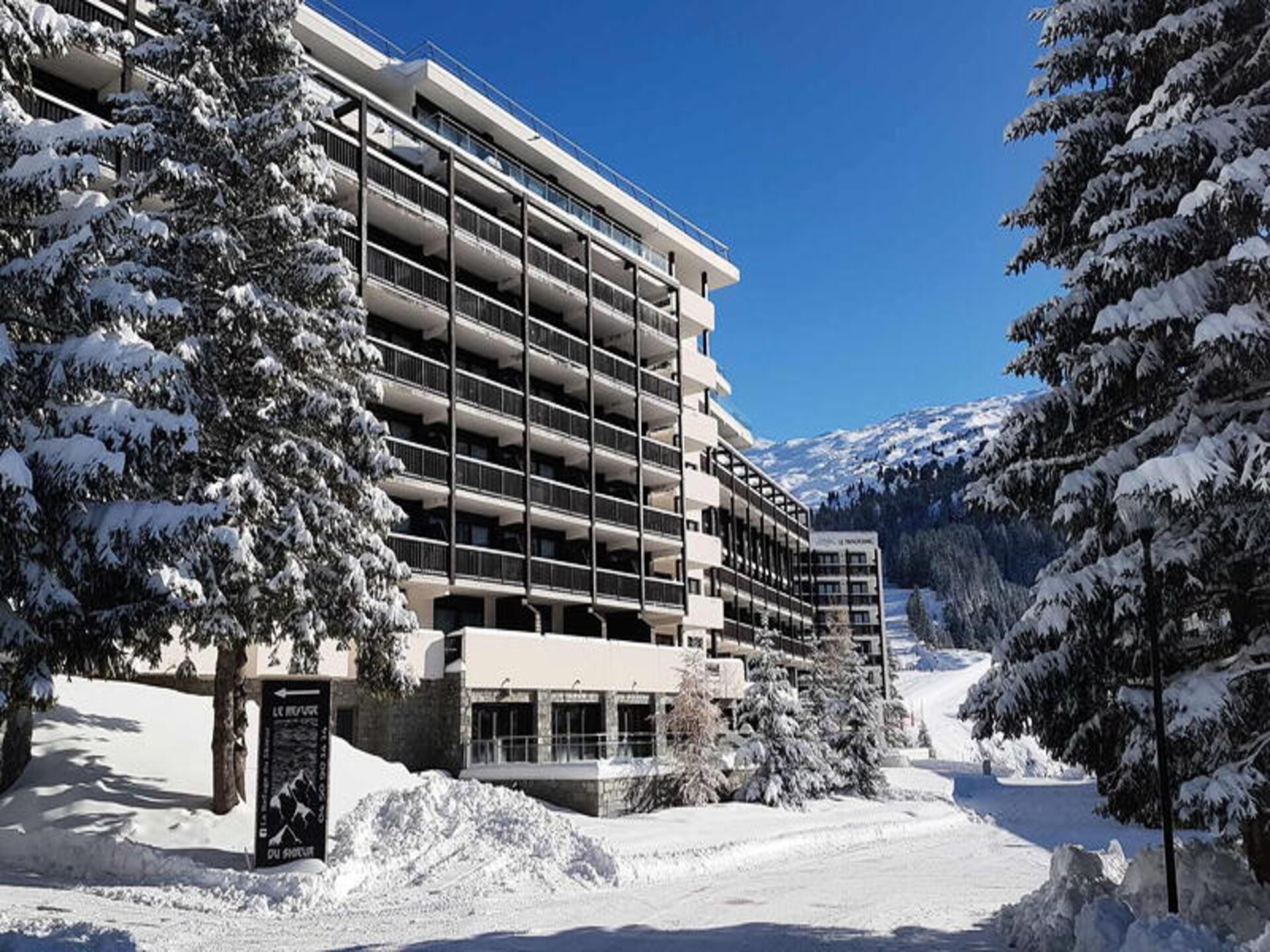 Duplex appartement in Flaine Forêt met zwembad, sauna en uitzicht op de pistes - foto 4