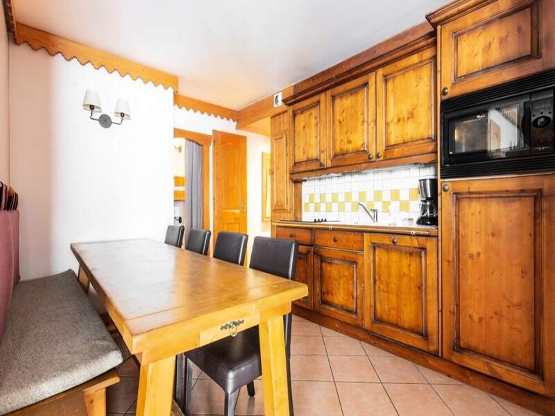 Appartement 6 pers. aan de piste in Aime La Plagne met zwembad - foto 8