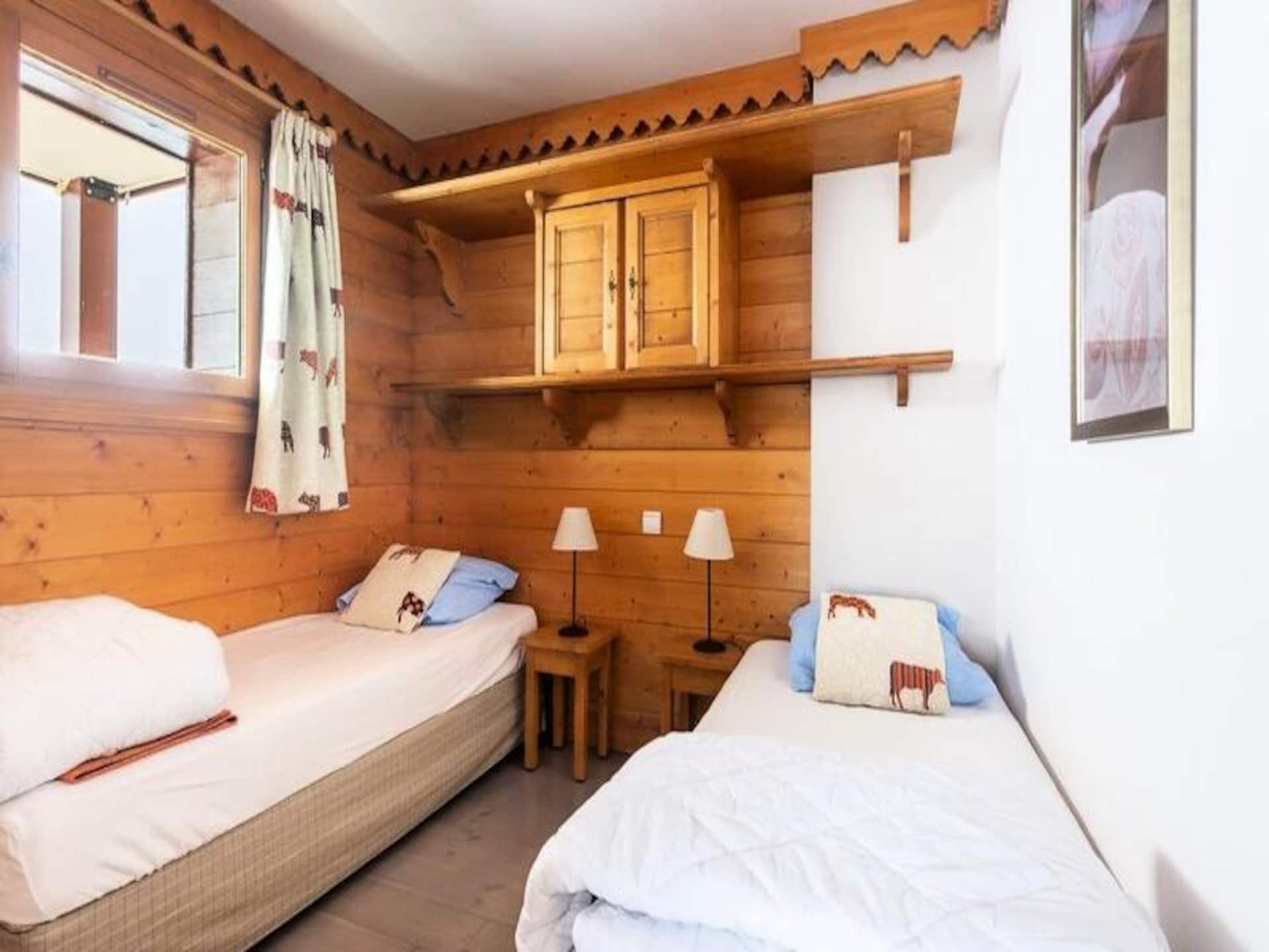 Appartement 6 pers. aan de piste in Aime La Plagne met zwembad - foto 9