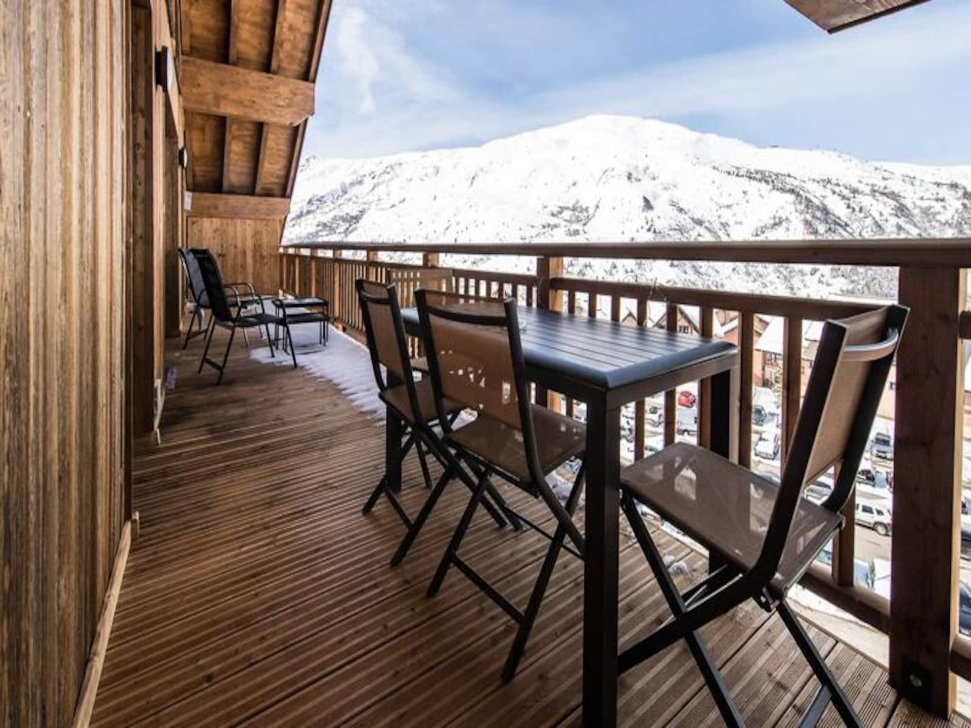 Appartement 8p met balkon, bubbelbad en directe piste-toegang in Valmeinier - foto 17